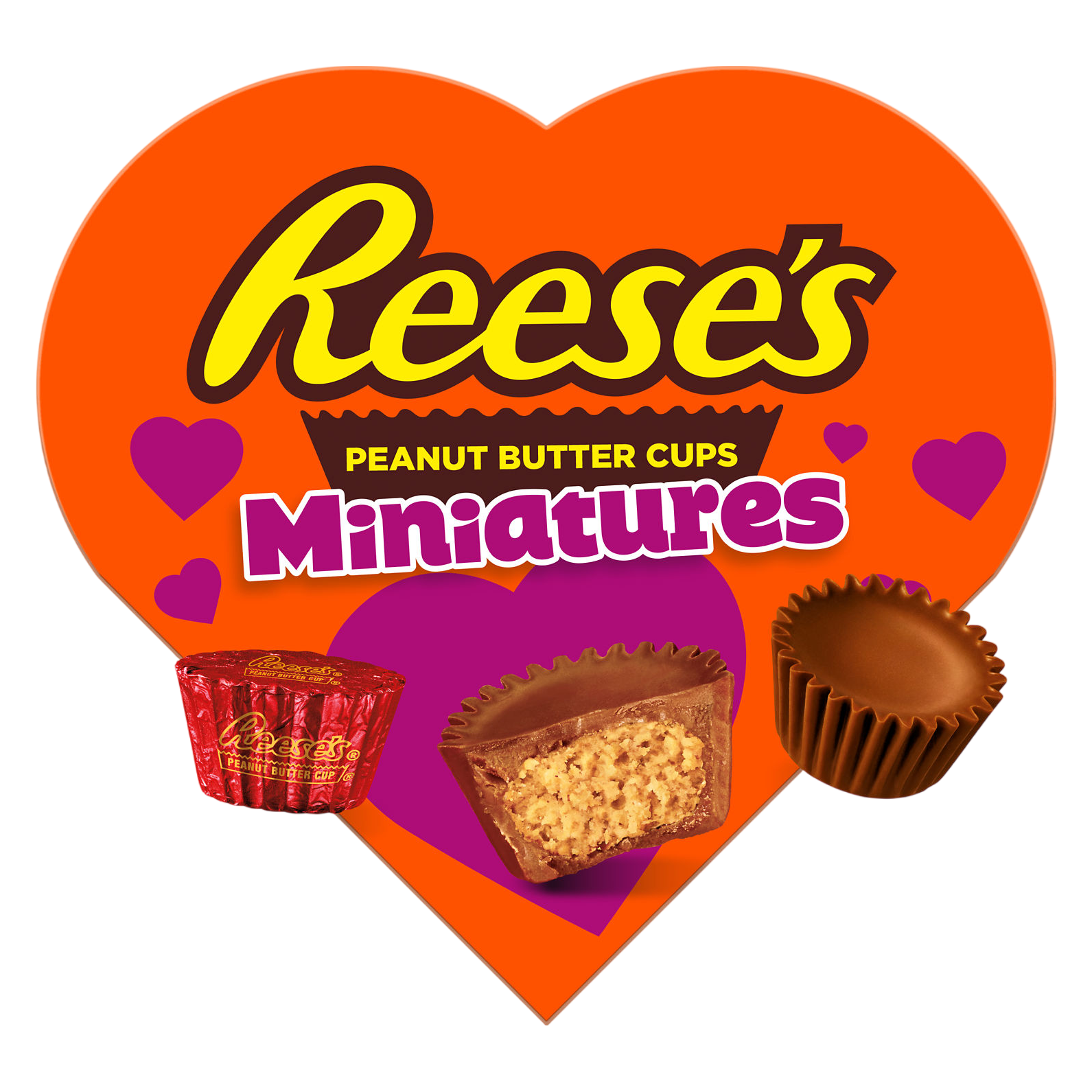 Reese's Miniatures Mini Heart Box, 3.6oz