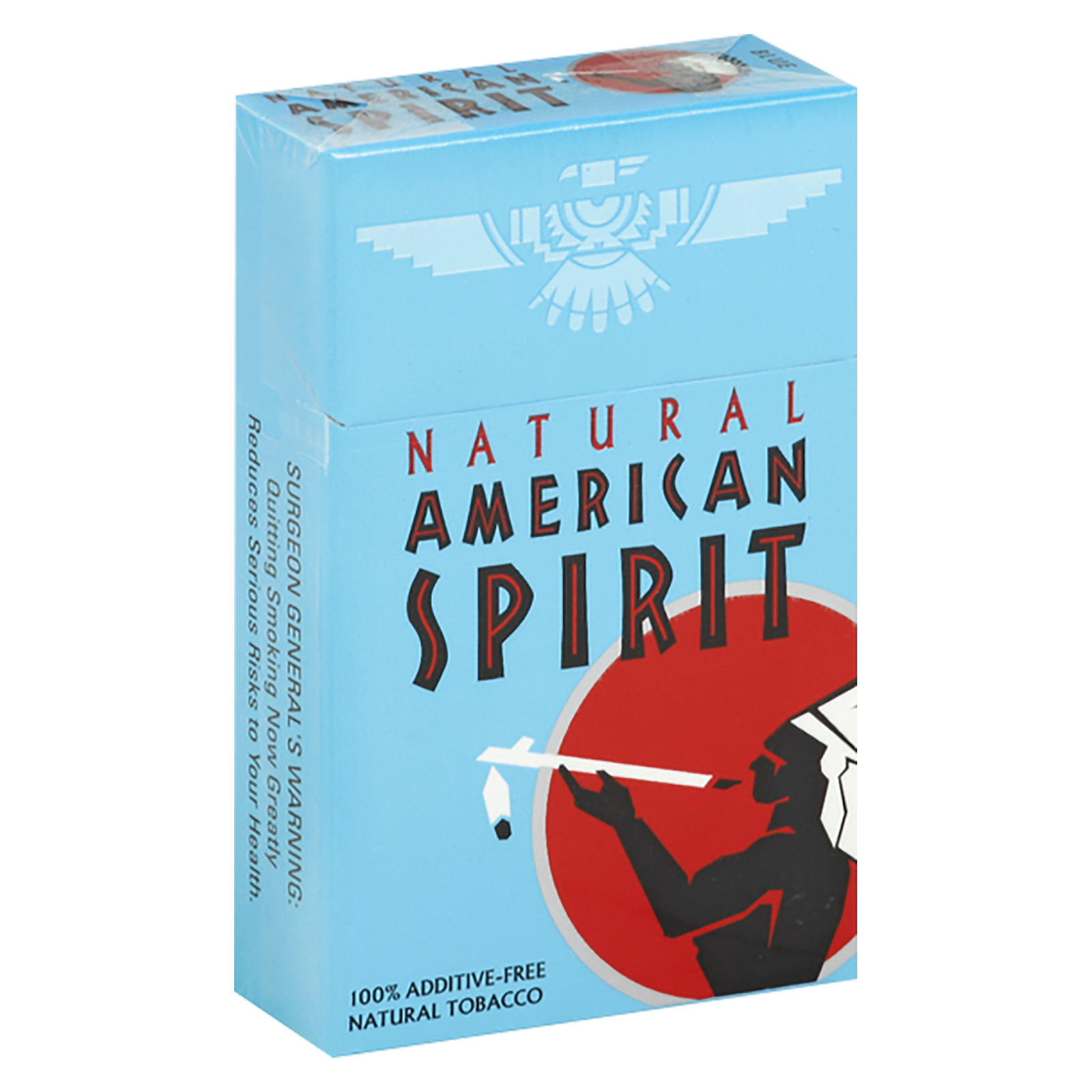 American Spirit Full Bodied Blue Cigarettes 20ct Box 1pk