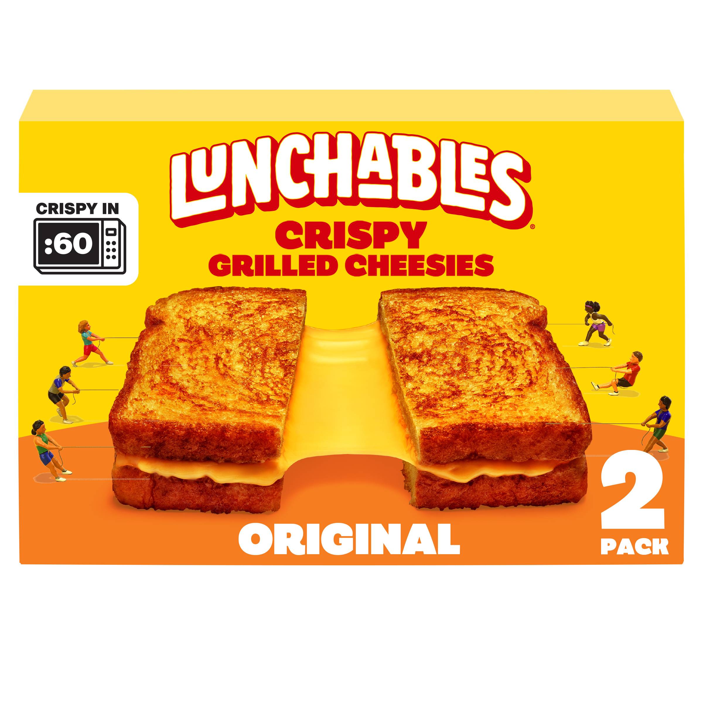 Lunchables Crispy Grilled Cheesies, 2ct