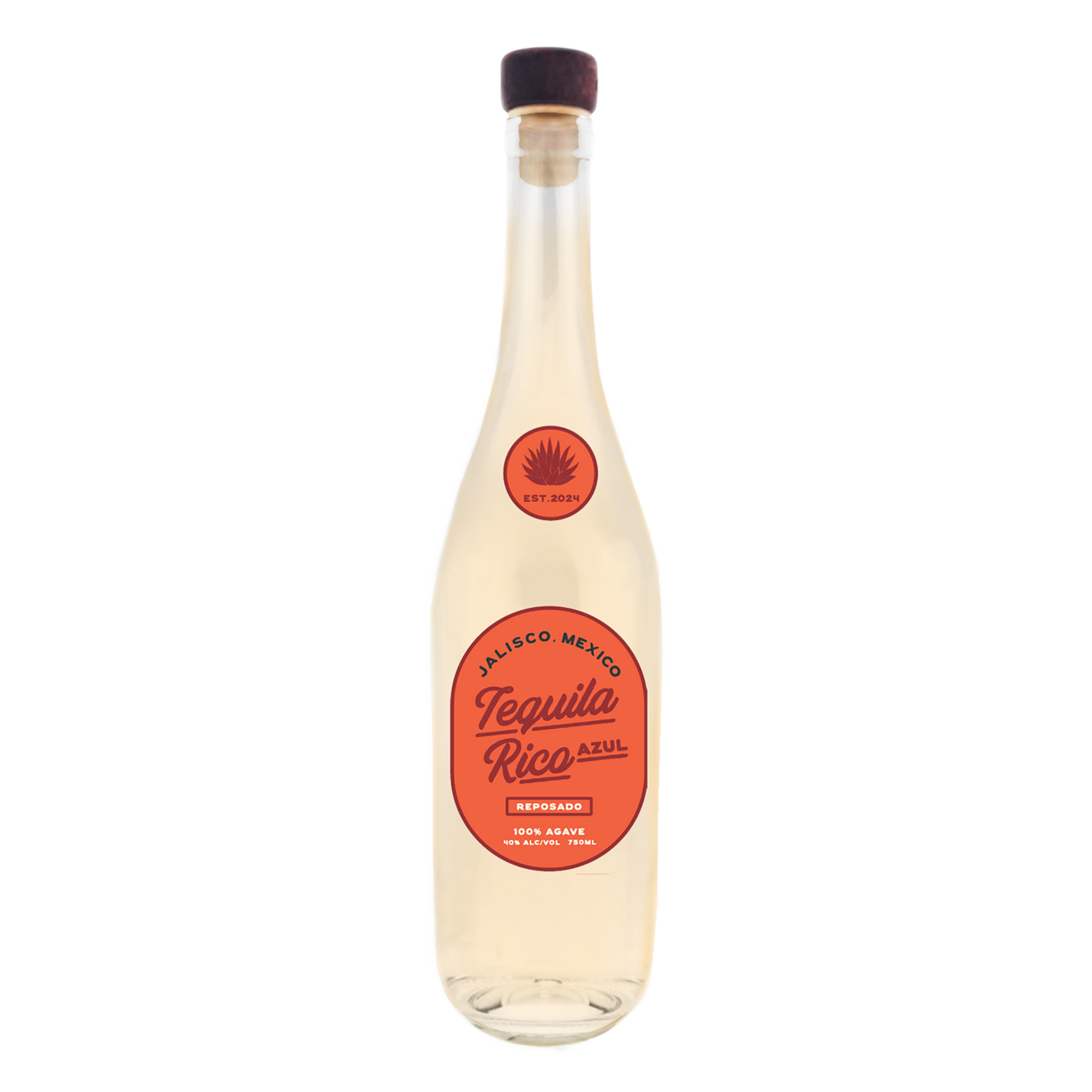 Tequila Rico Azul Reposado 750ml (80 Proof)