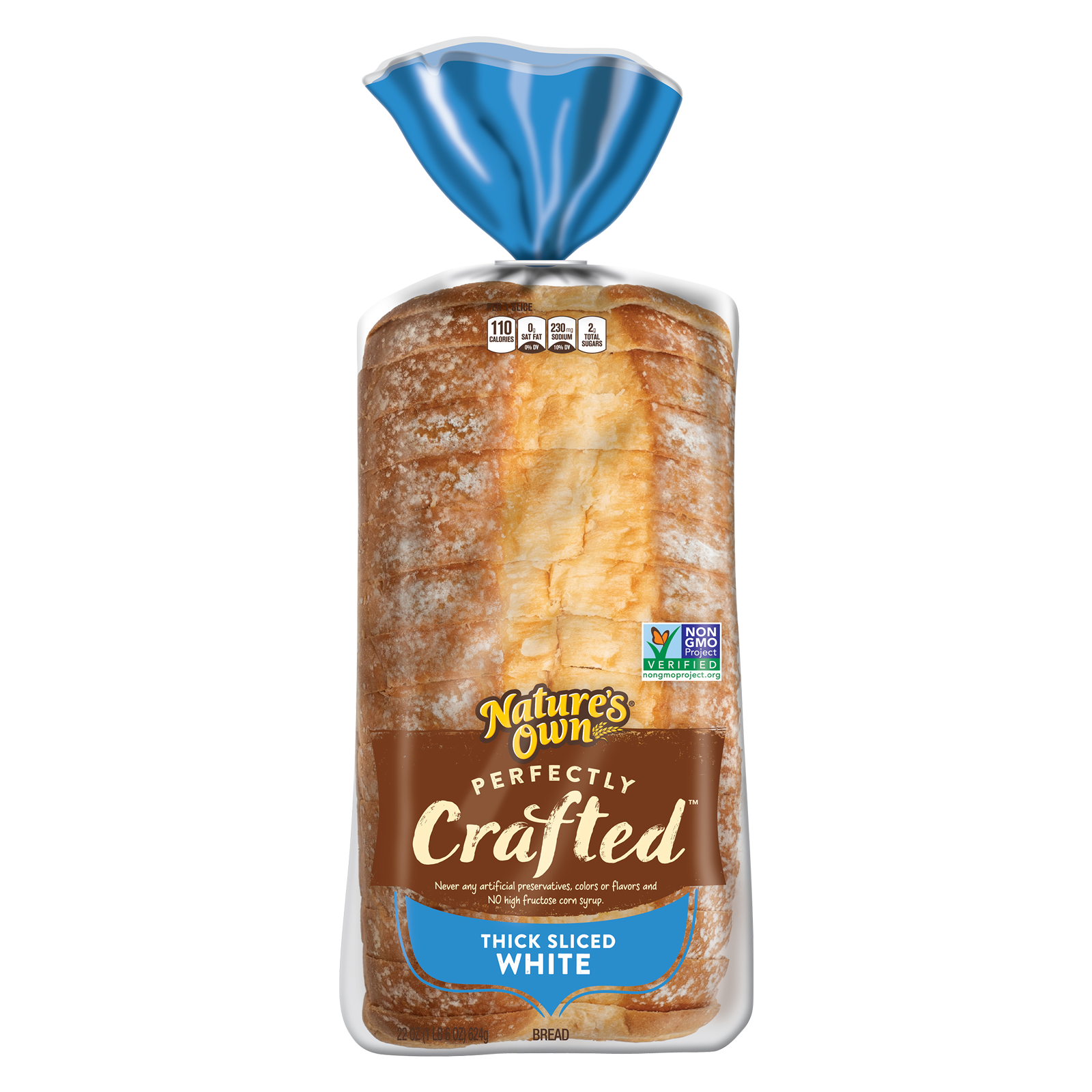 Nature's Own Perfectly Crafted White Bread - 22oz