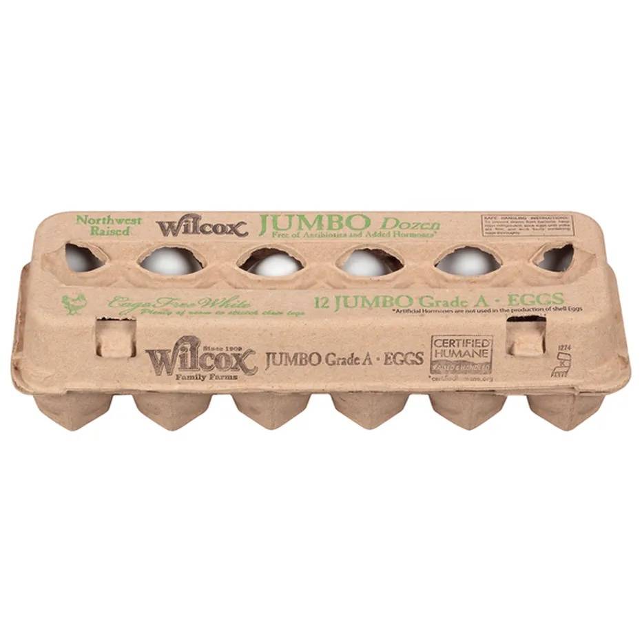 Wilcox Eggs Cage Free Jumbo White - 12ct 