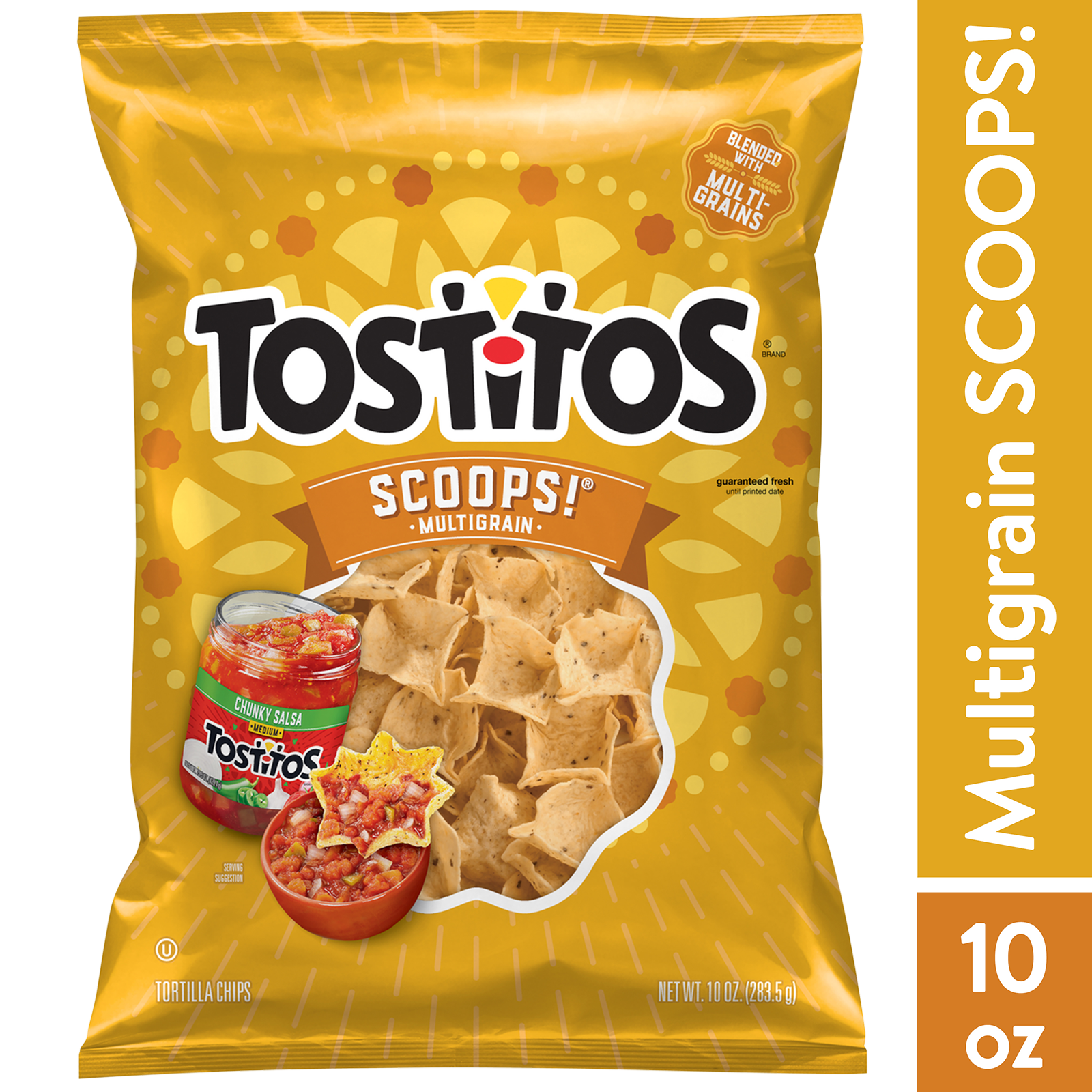 Tostitos Scoops Multi Grain Tortilla Chips 10oz