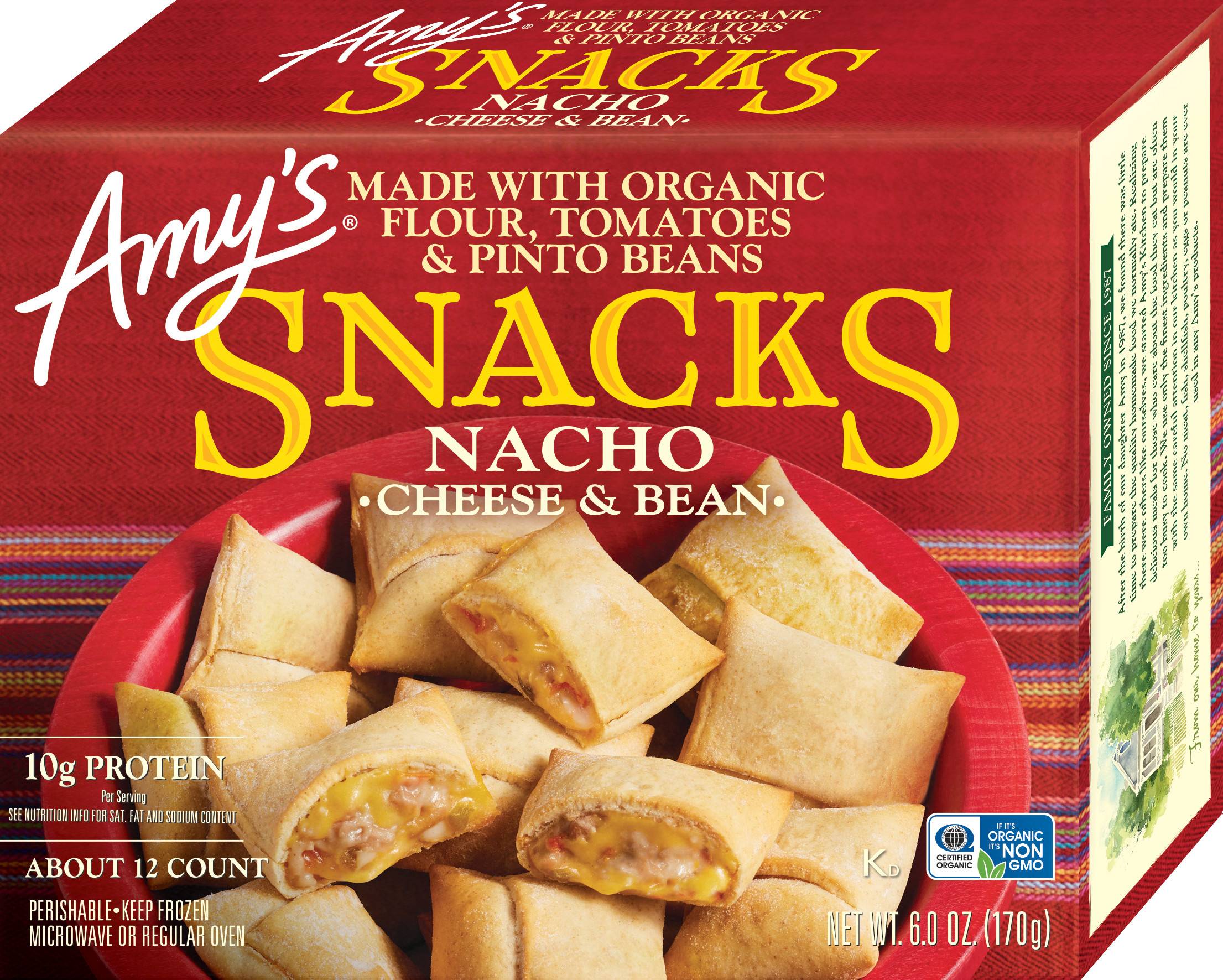 Amy's Nacho Bean & Cheese Snack