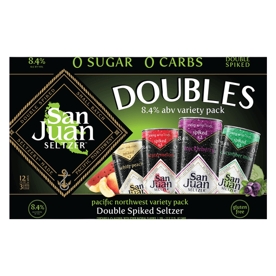 San Juan Seltzer Doubles Variety Pack (12PKC 12OZ) (12PKC 12 OZ)