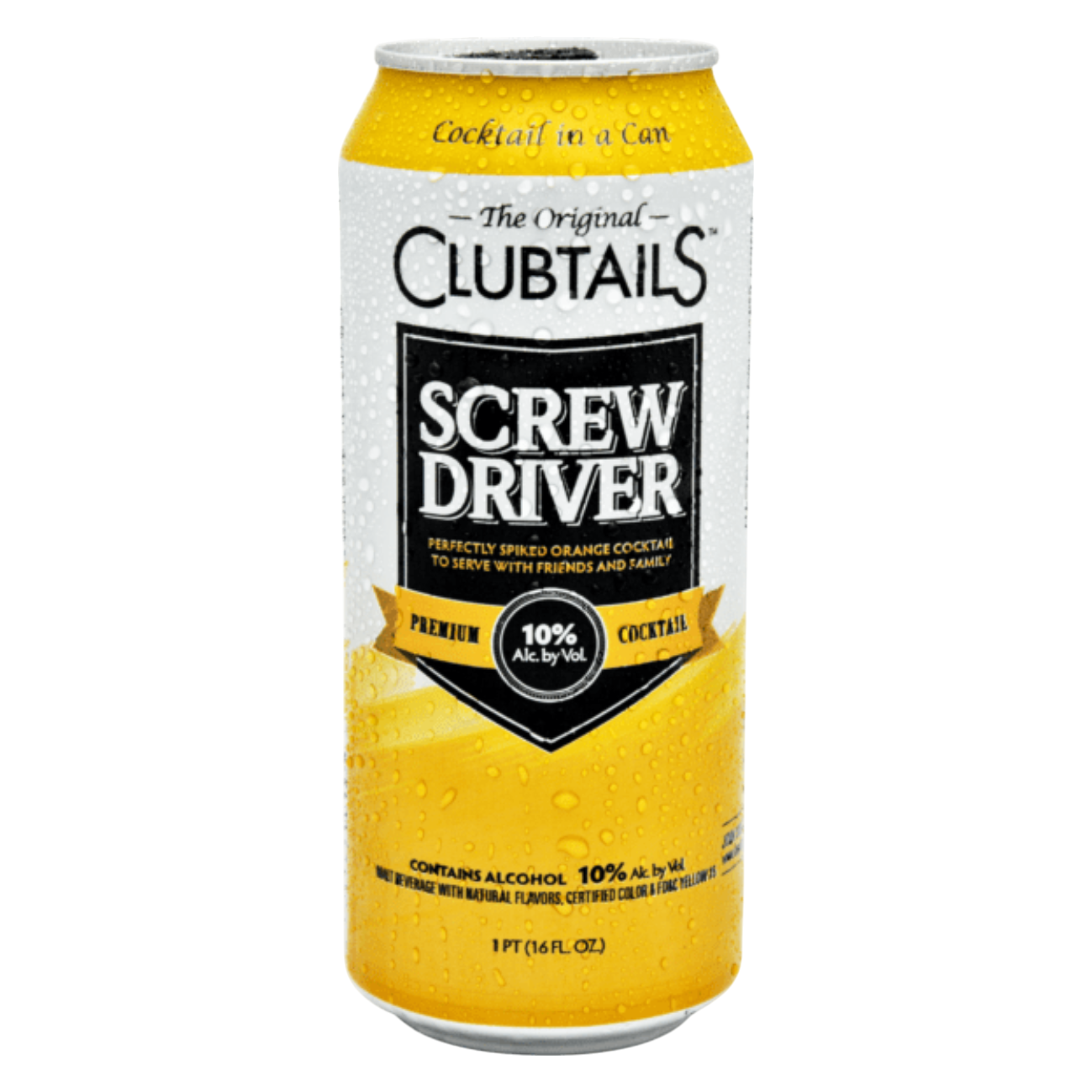 Clubtails Screwdriver 16oz Can 10% ABV