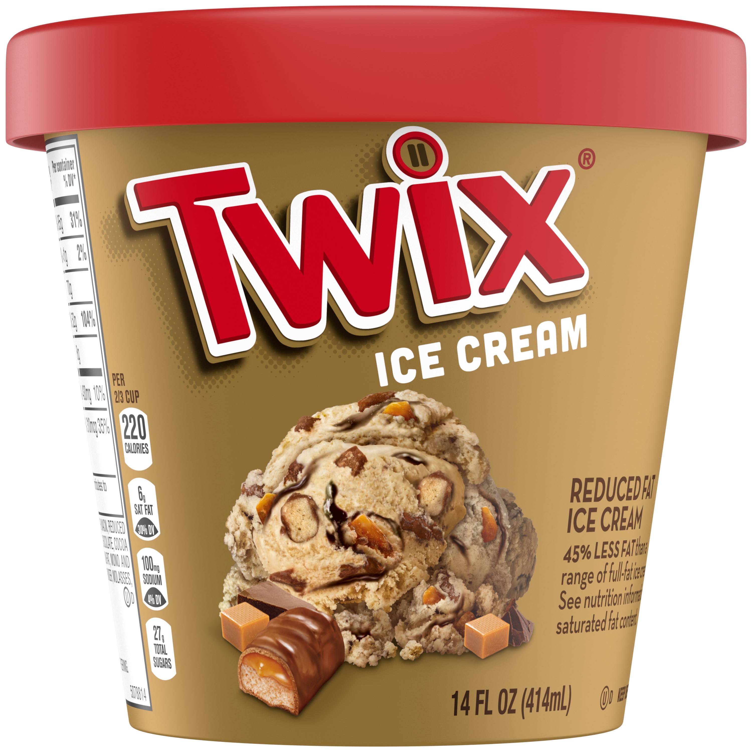 TWIX Ice Cream Pint, 14 oz