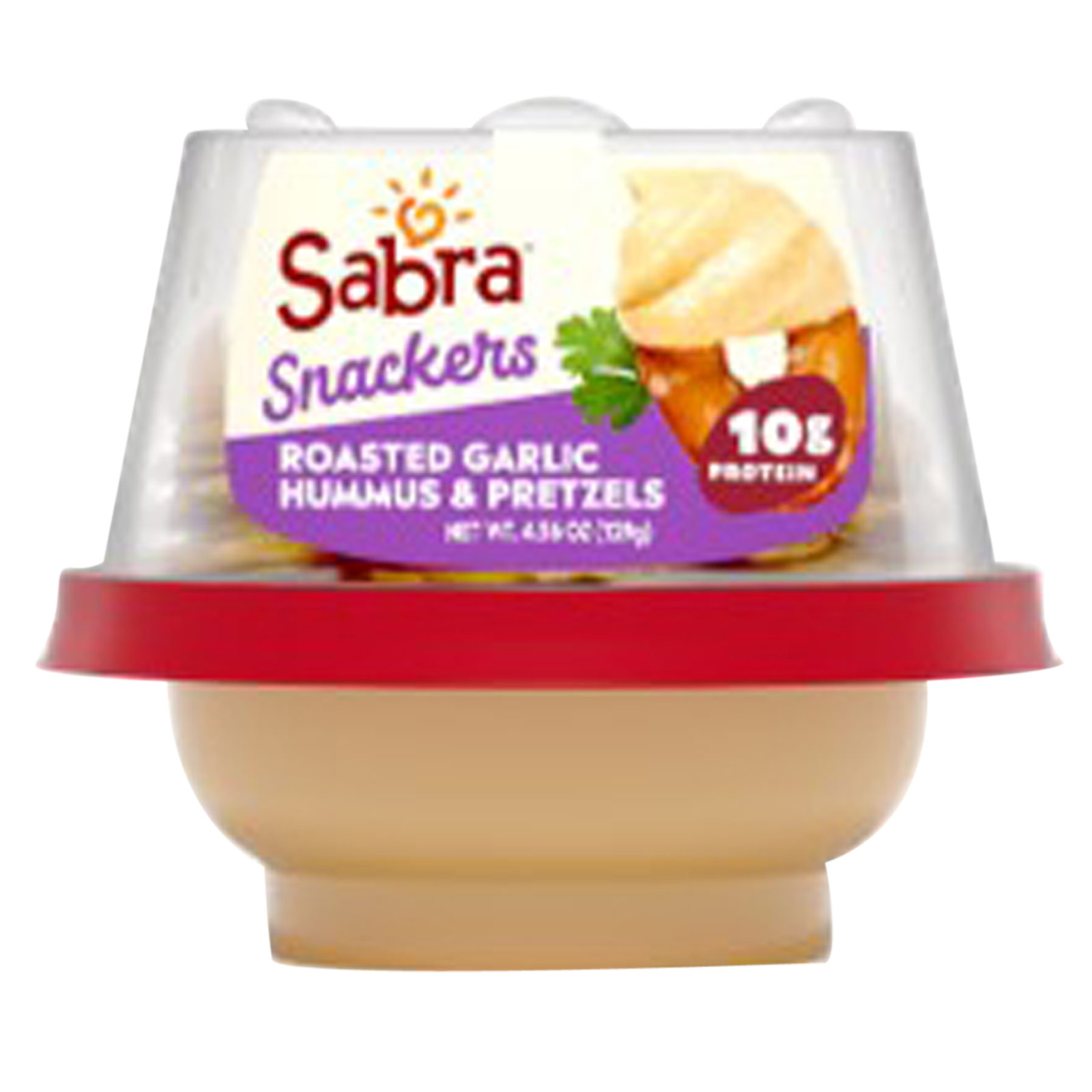 Sabra Roasted Garlic Hummus with Pretzels - 4.56oz