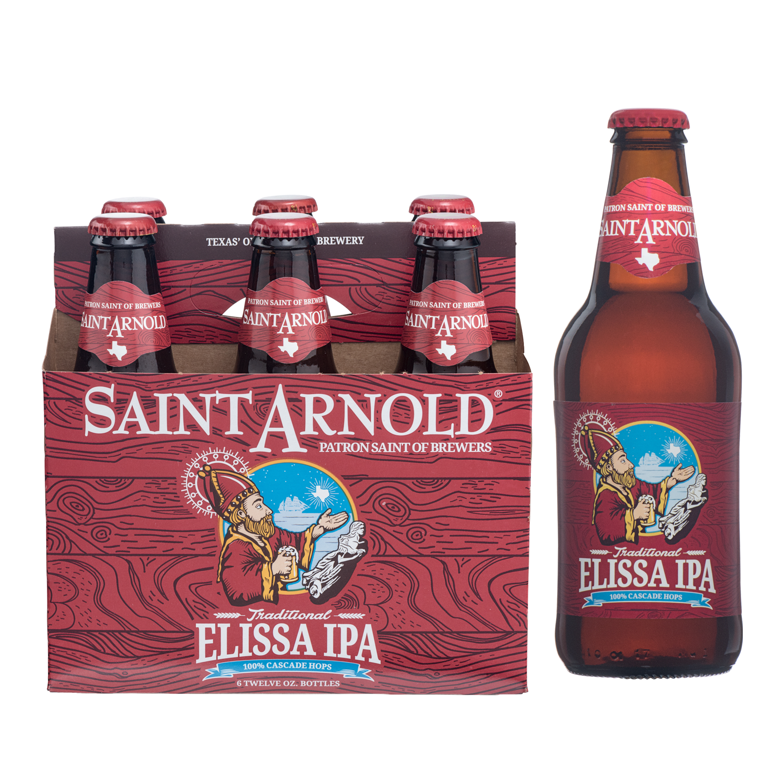 St. Arnold Elissa IPA 6pk 12oz Btl 7.1% ABV