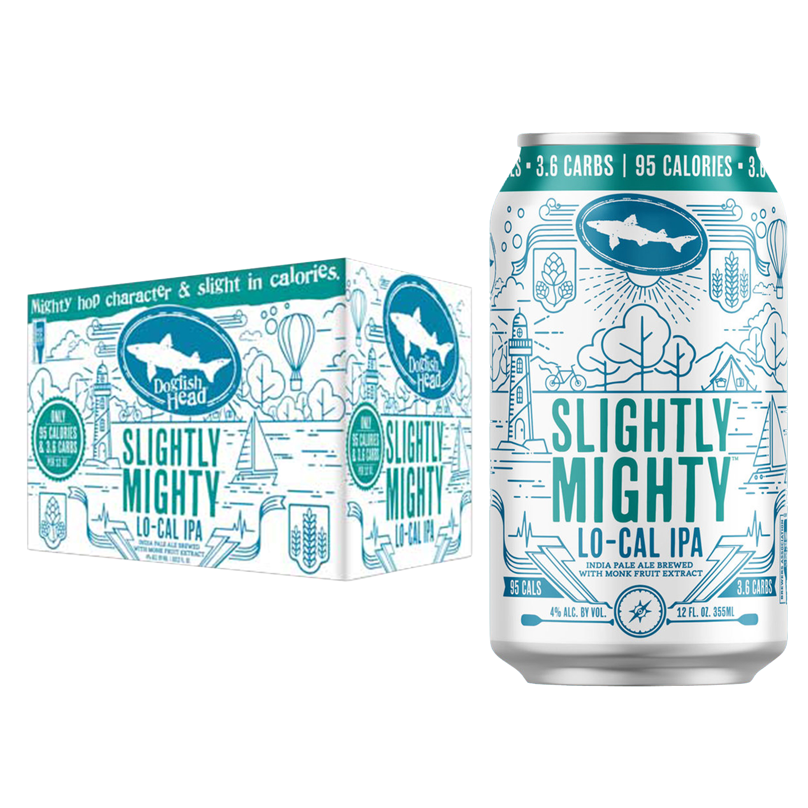 Dogfish Head Slightly Mighty 12pk 12oz Can 4.0% ABV