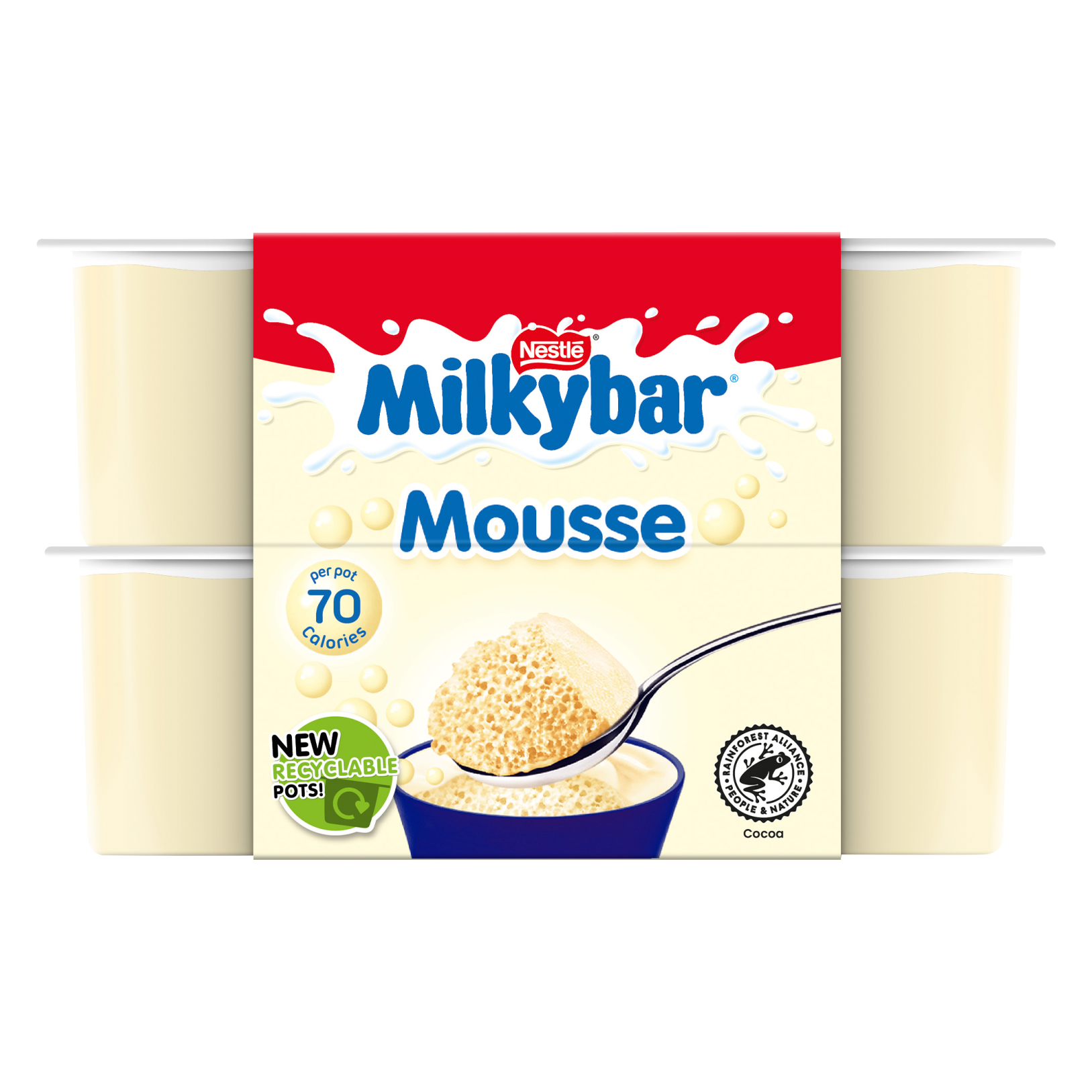 Milkybar Mousse, 4 x 55g