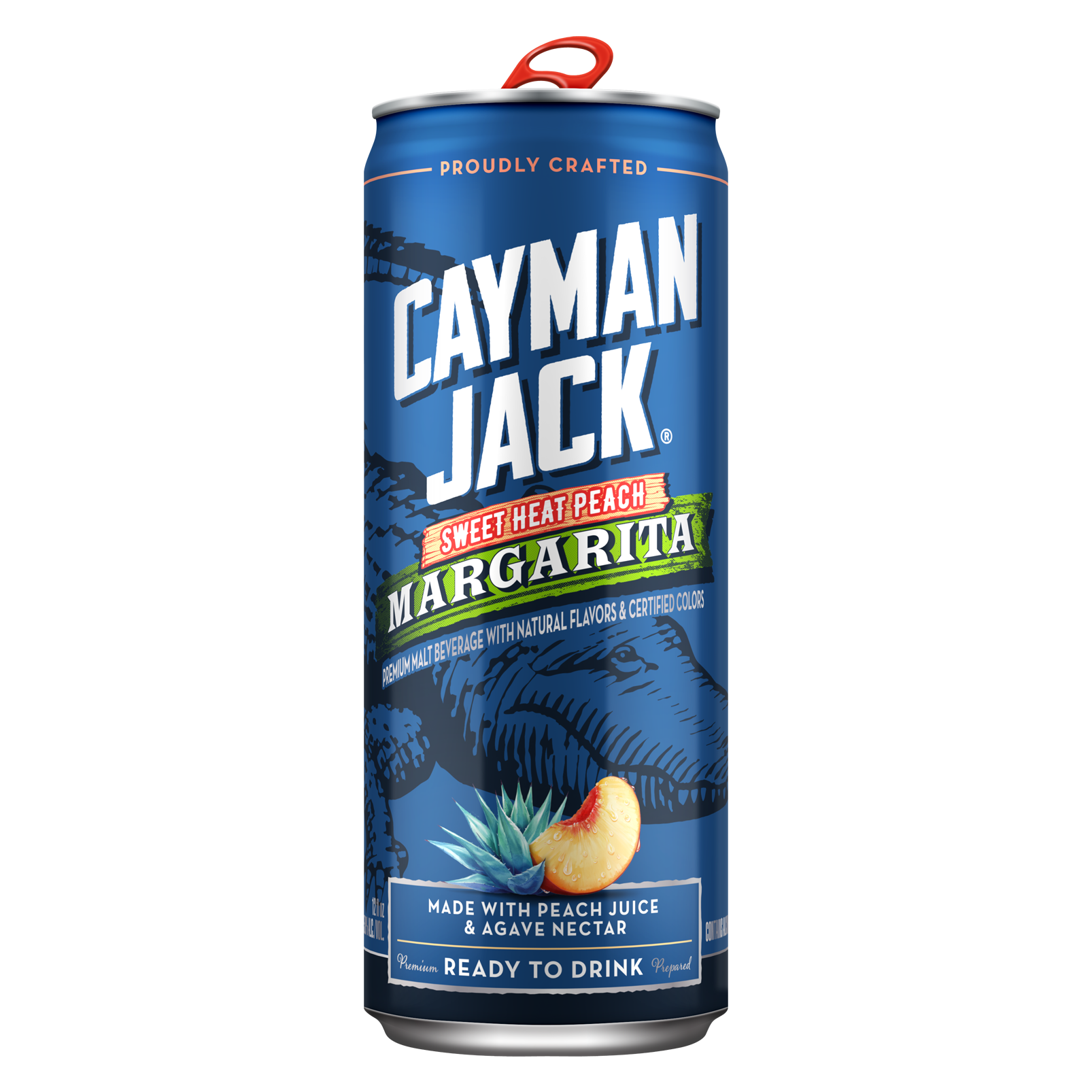 Cayman Jack Sweet Heat Peach Single 12oz Can 5.8% ABV