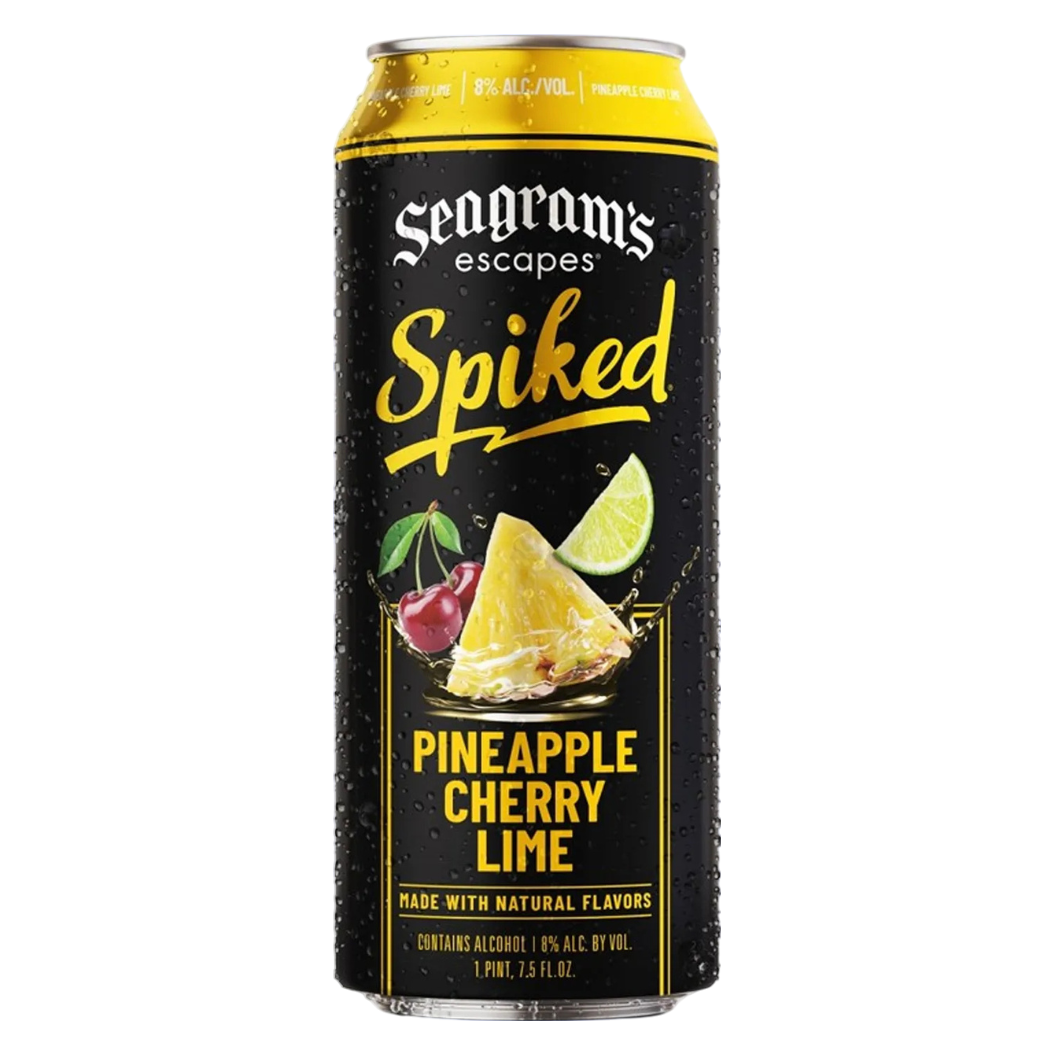 Seagram's Escapes Spiked Pineapple Cherry Lime 23.5oz Can 8.0% ABV