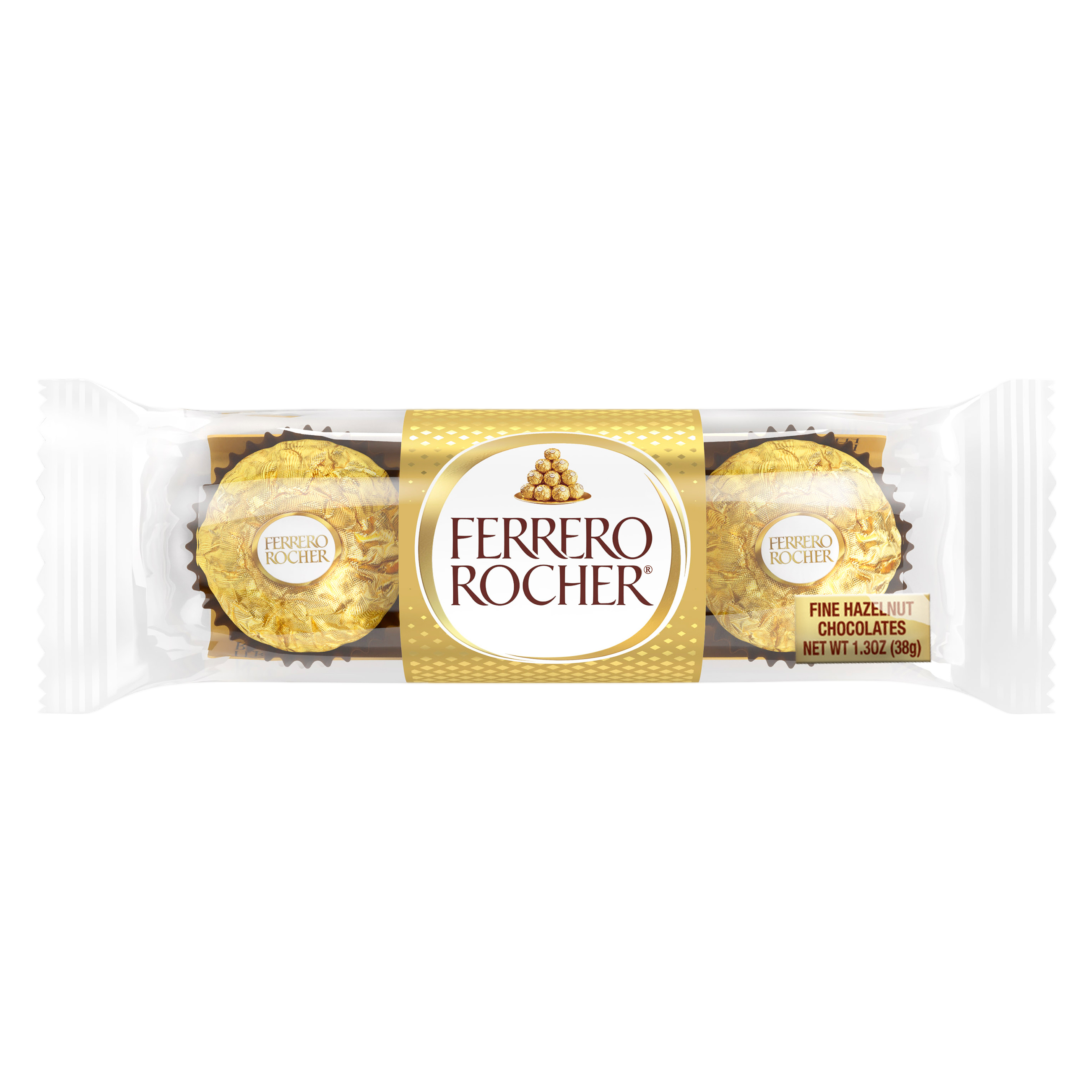Ferrero Rocher Hazelnut Chocolate Candy 1.3oz