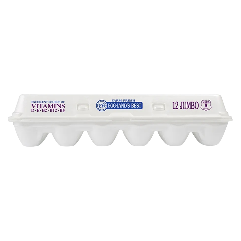 Eggland's Best Jumbo White Eggs - 12ct