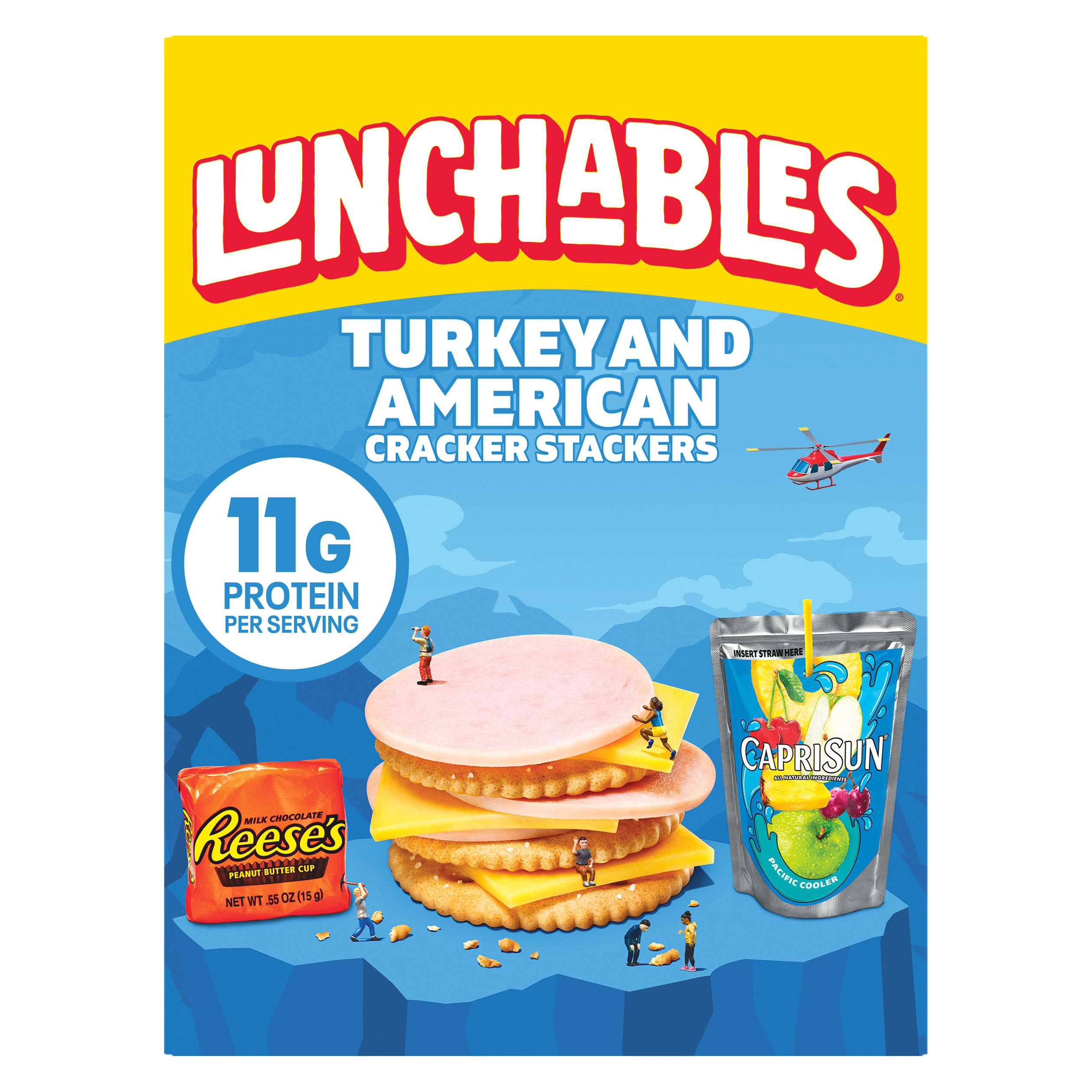 Lunchables Turkey & American Cheese Lunch Combinations with Capri Sun - 8.9oz
