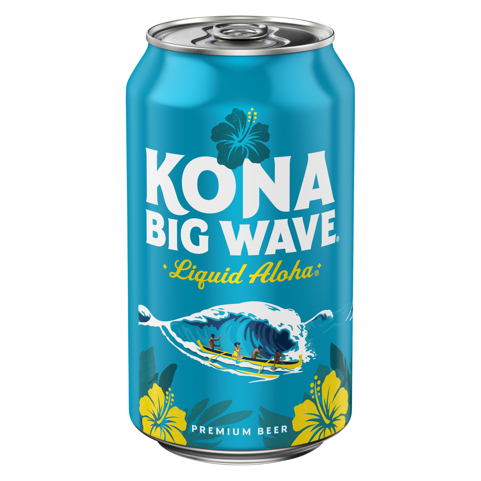 Kona Big Wave Premium Beer Single 12oz Can 4.4% ABV