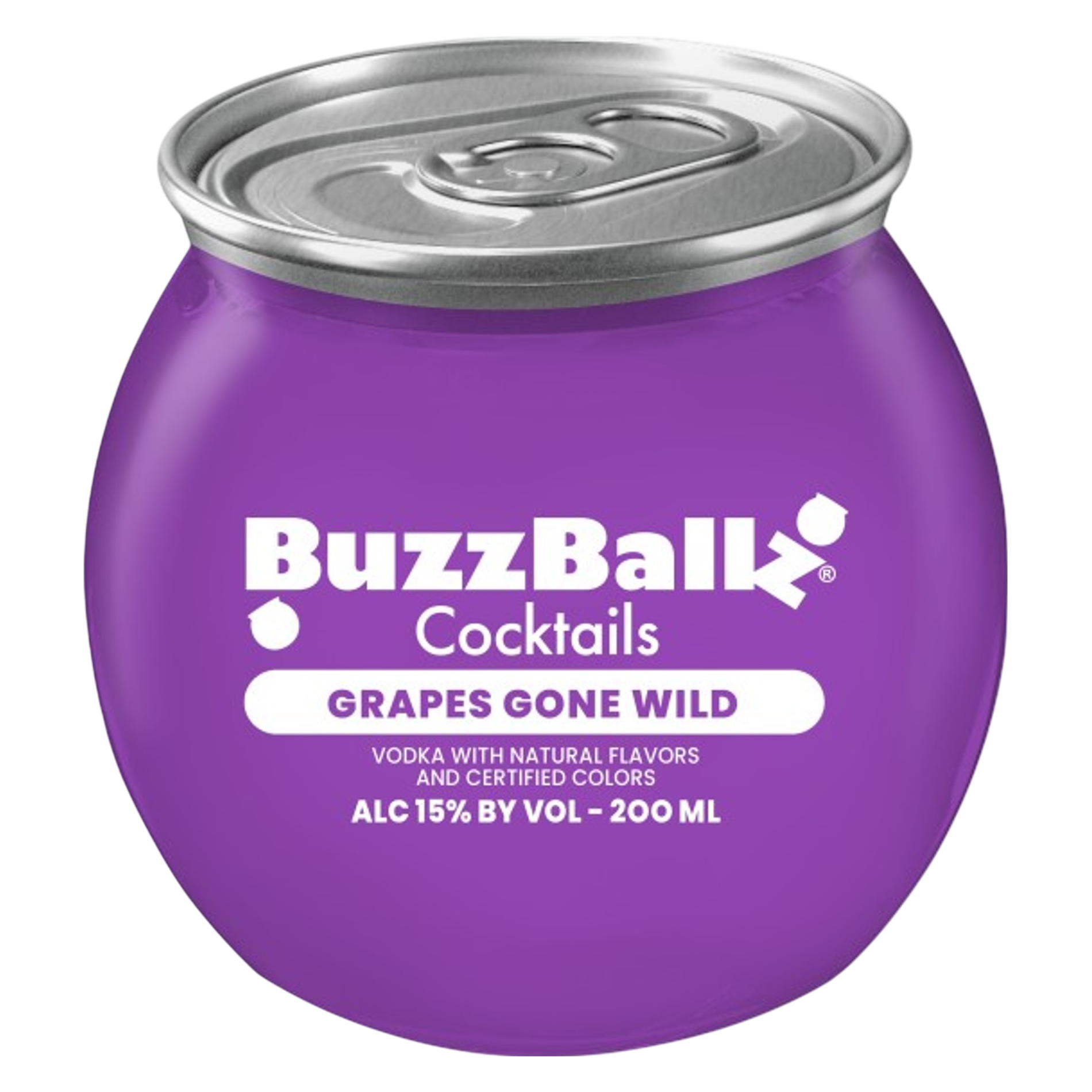 Buzzballz Grapes Gone Wild 200ml 15% ABV