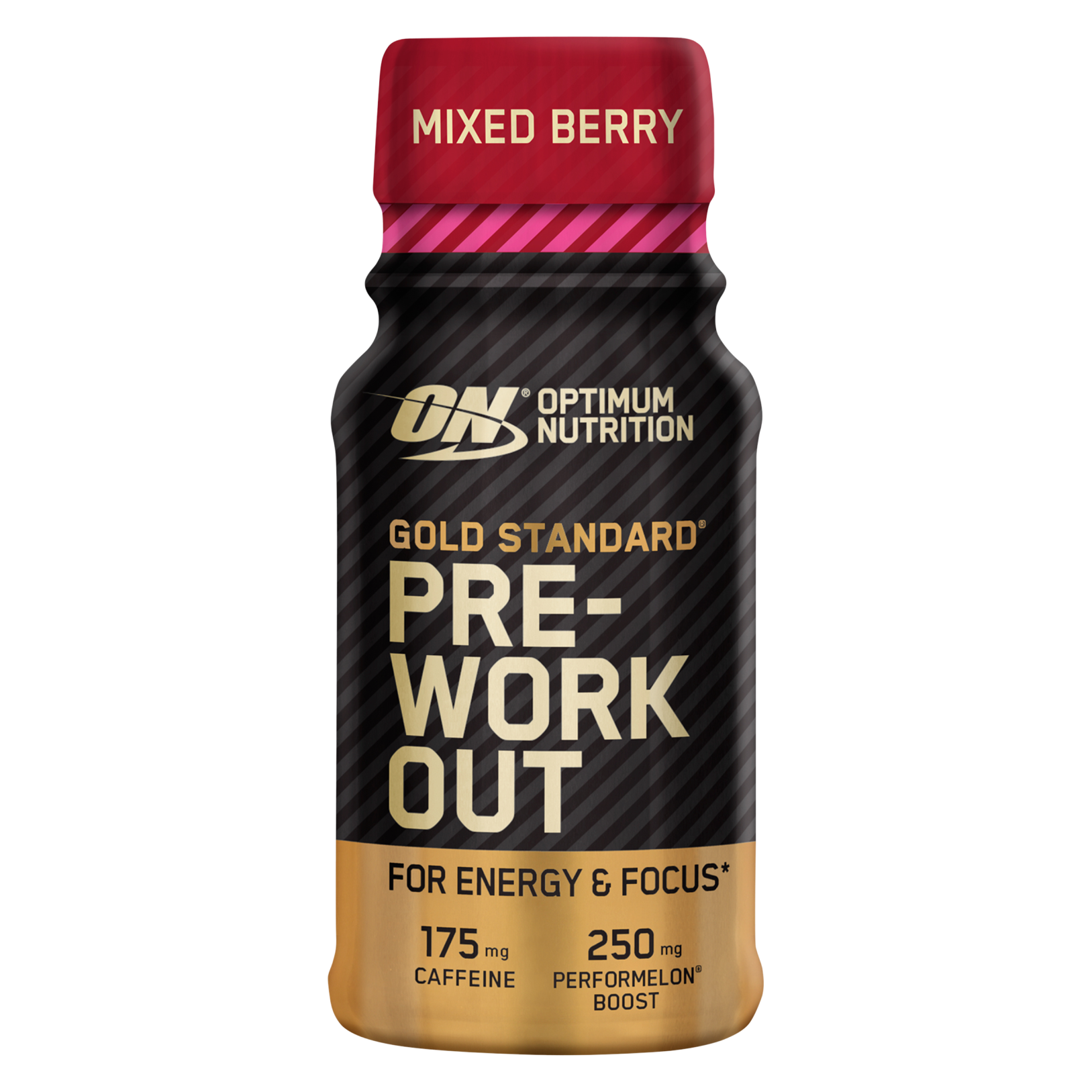 Optimum Nutrition Pre Workout Shot Mixed Berry, 60ml