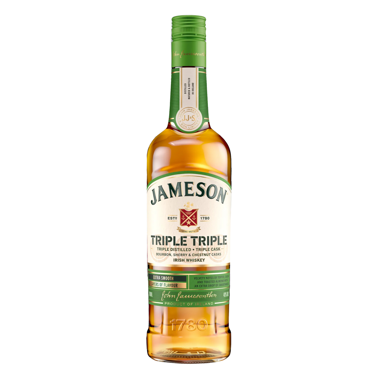 Jameson Triple Triple Irish Whiskey, 70cl