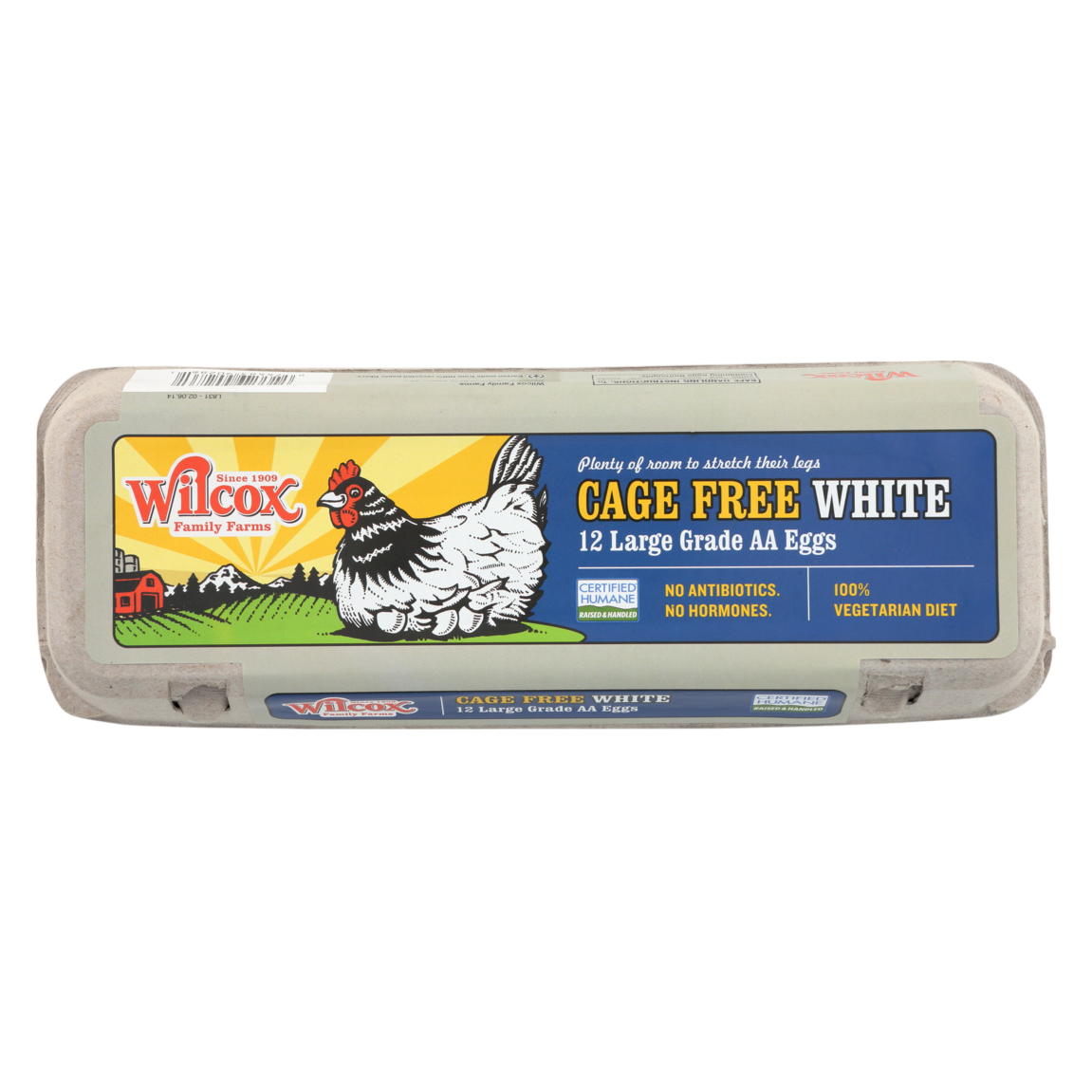 Wilcox Farms Cage Free Large White Eggs -12ct 