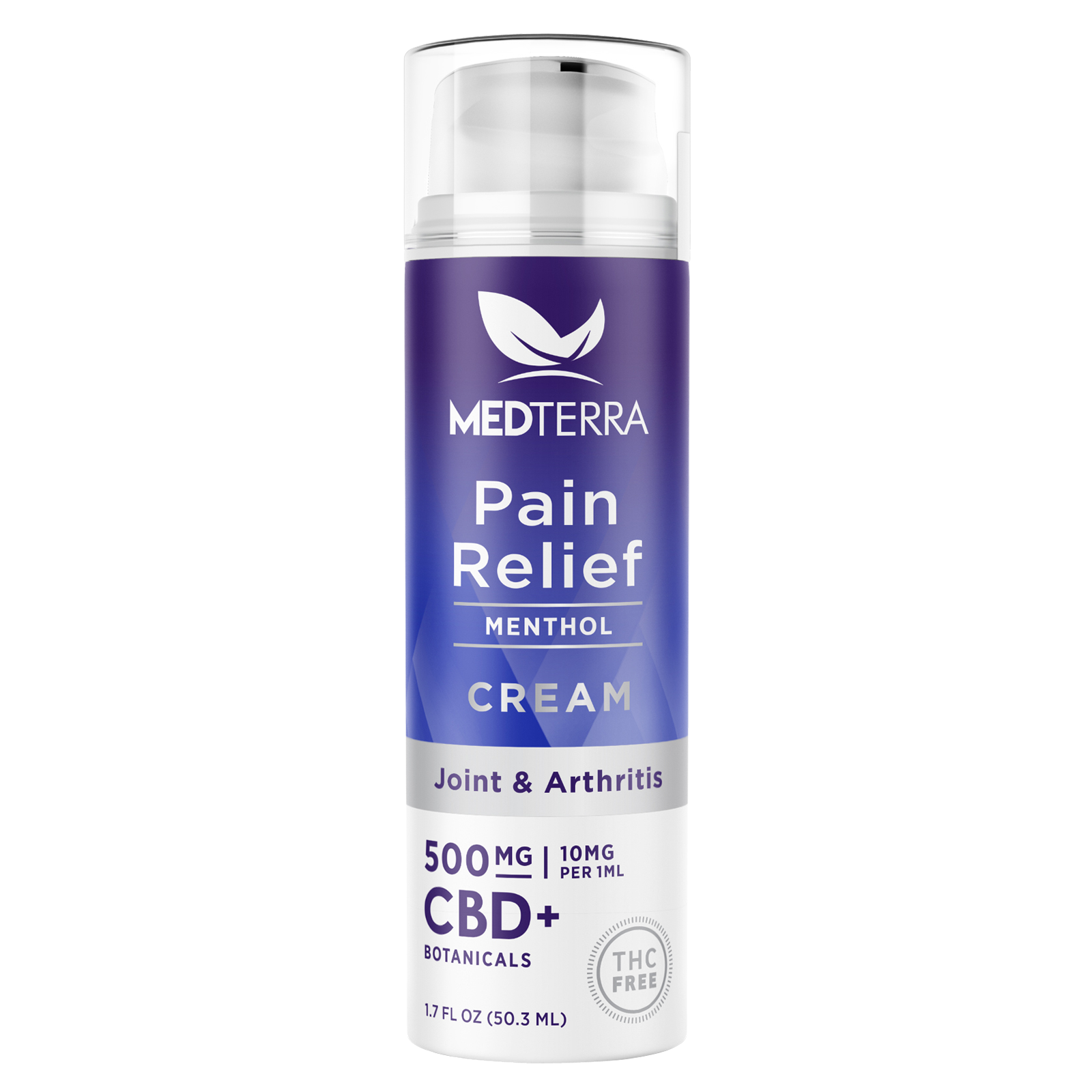Medterra CBD Pain Relief Cream 500mg 1.7oz