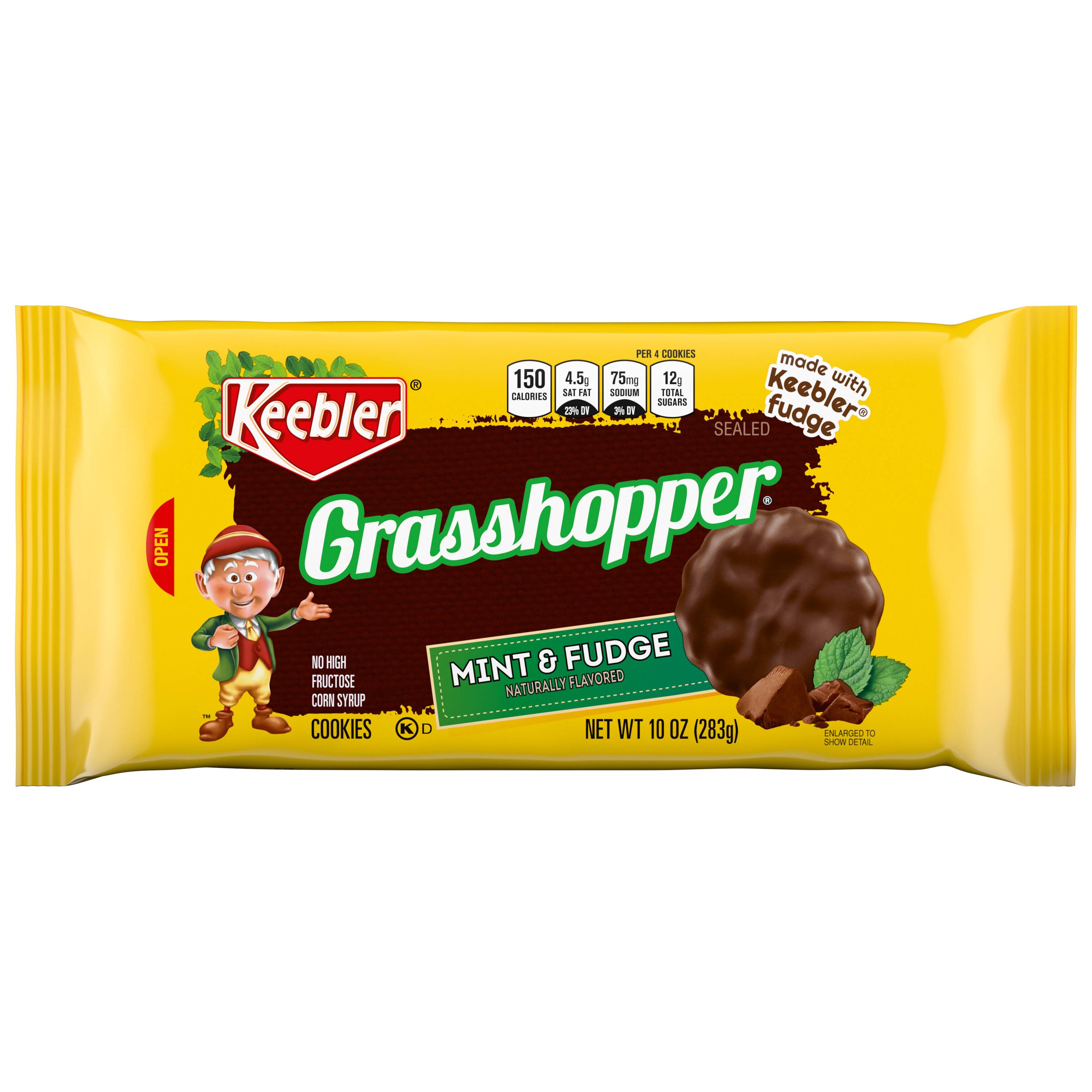Keebler Mint & Fudge Grasshopper Cookies 10oz