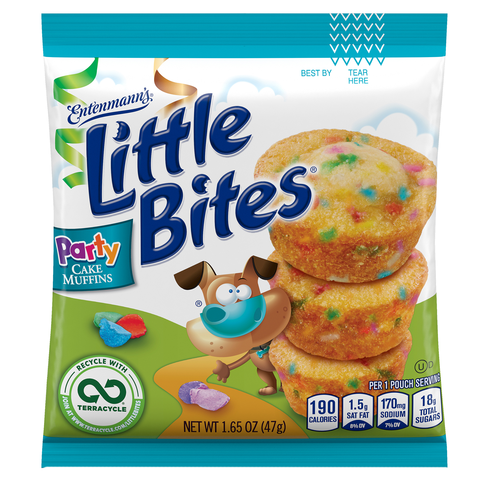 Entenmann's Little Bites Party Cake Muffins 4ct