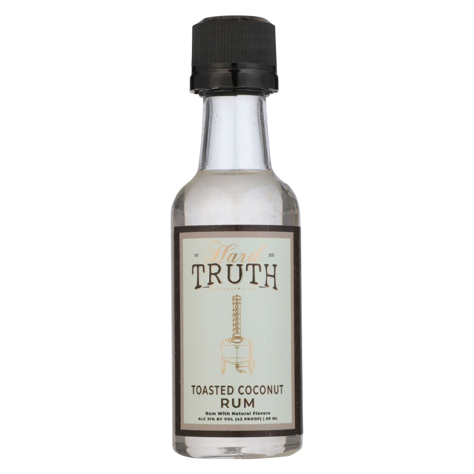Hard Truth Toasted Coconut Rum 50ml (42 Proof)