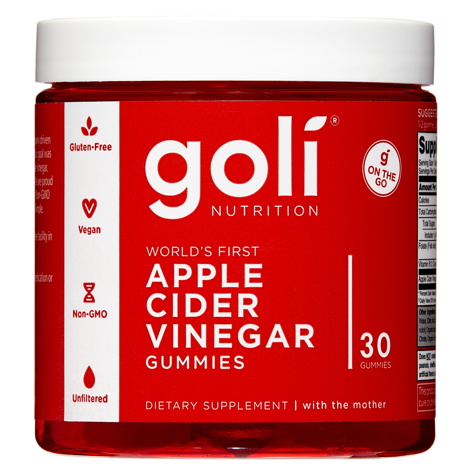 Goli Apple Cider Vinegar Gummies 30ct