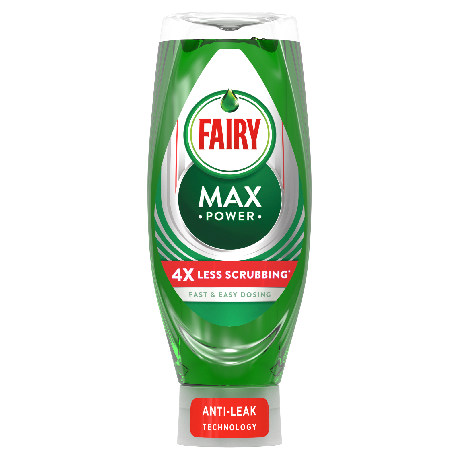 Fairy Max Power Antibac Washing Up Liquid, 640ml