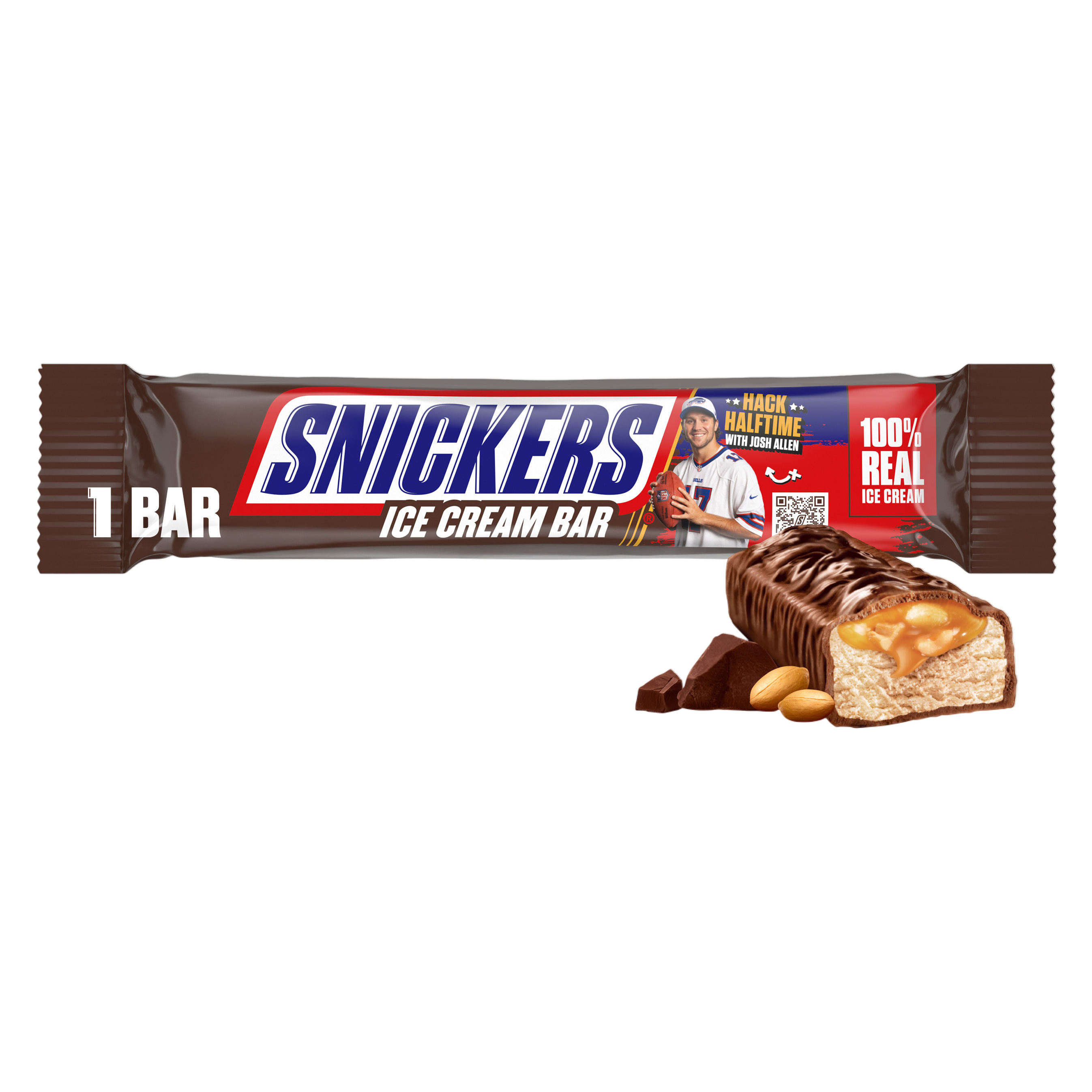 SNICKERS Peanut Butter Ice Cream Bar, 2.8oz