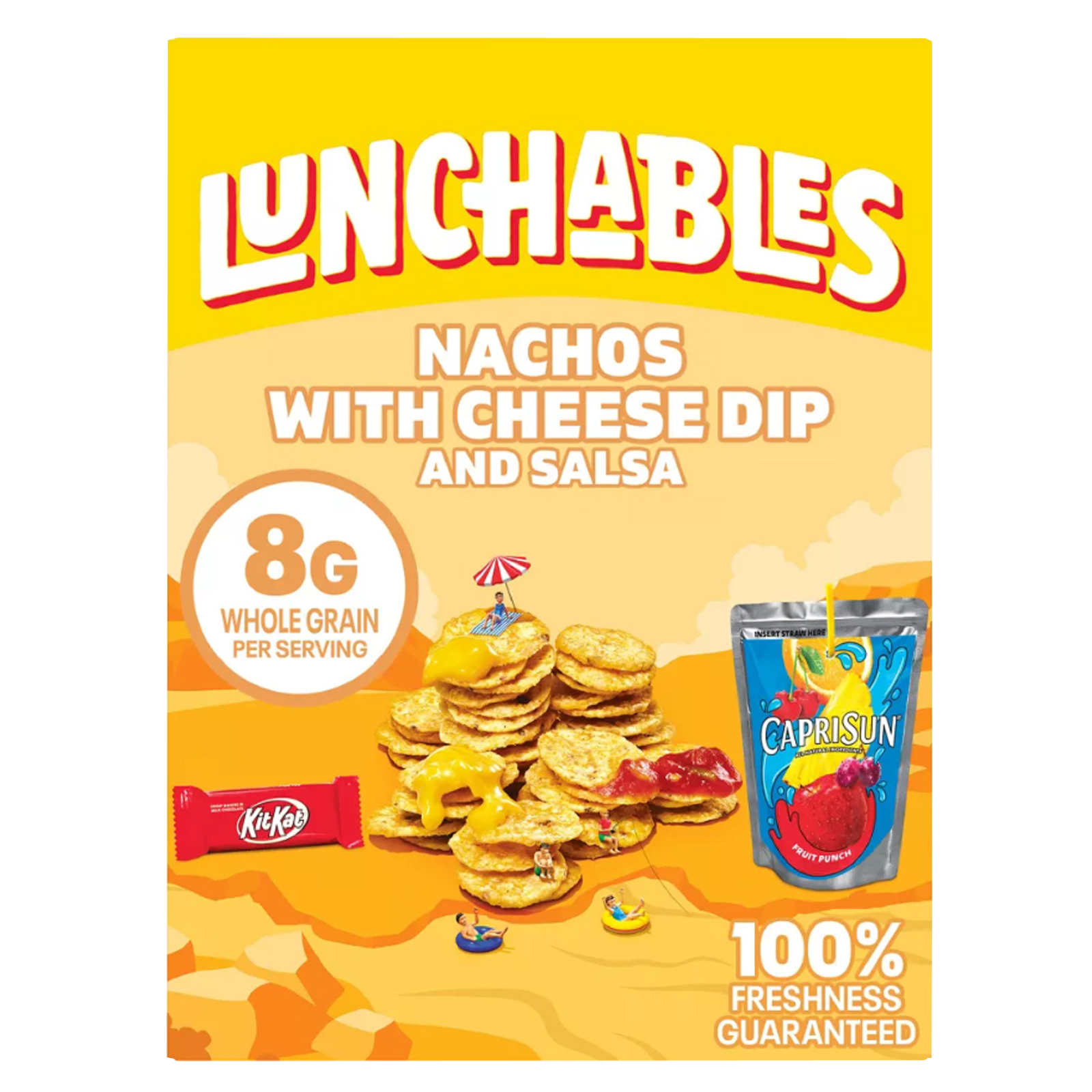 Lunchables Nacho Cheese Dip & Salsa Lunch Combinations with Caprisun - 10.7oz