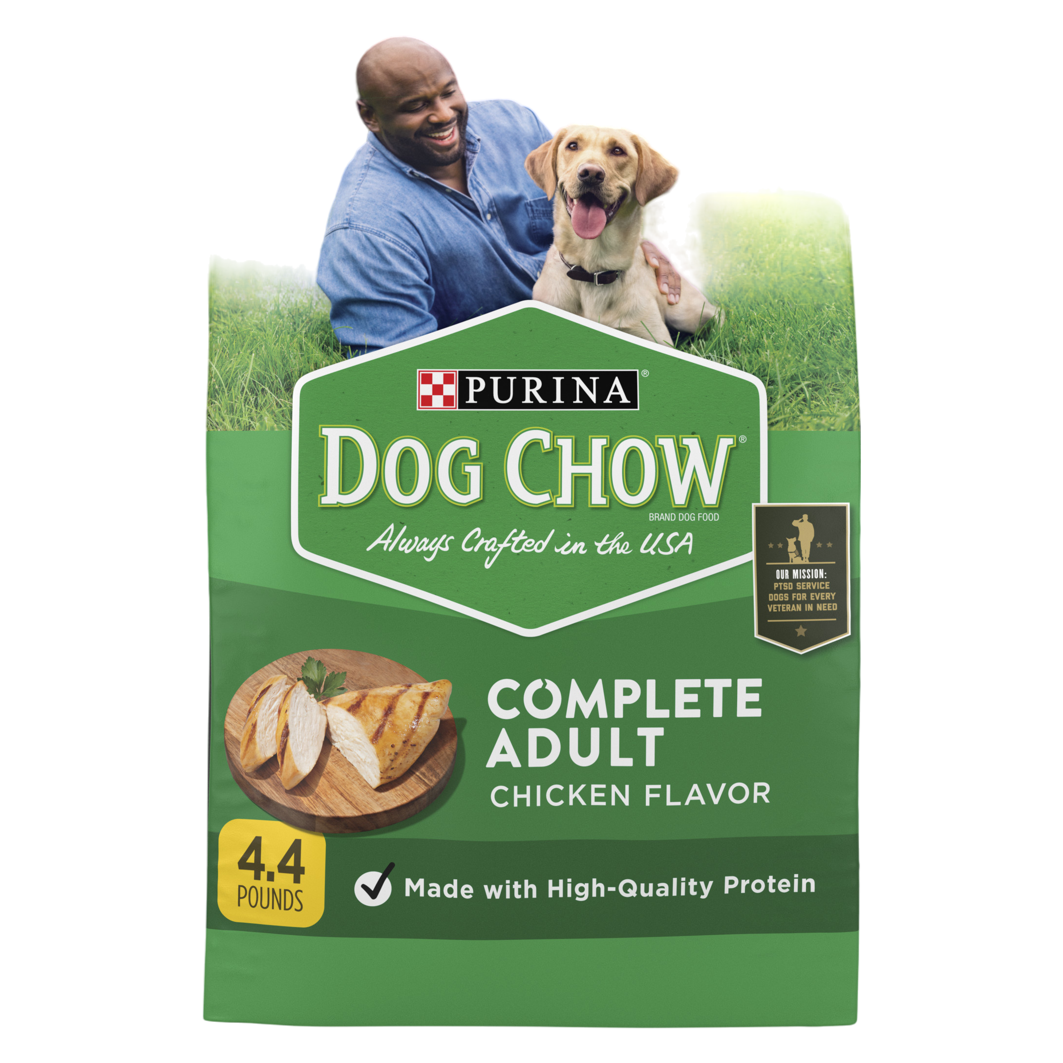 Purina Complete Adult Chicken Flavor Dog Chow 4.4lb