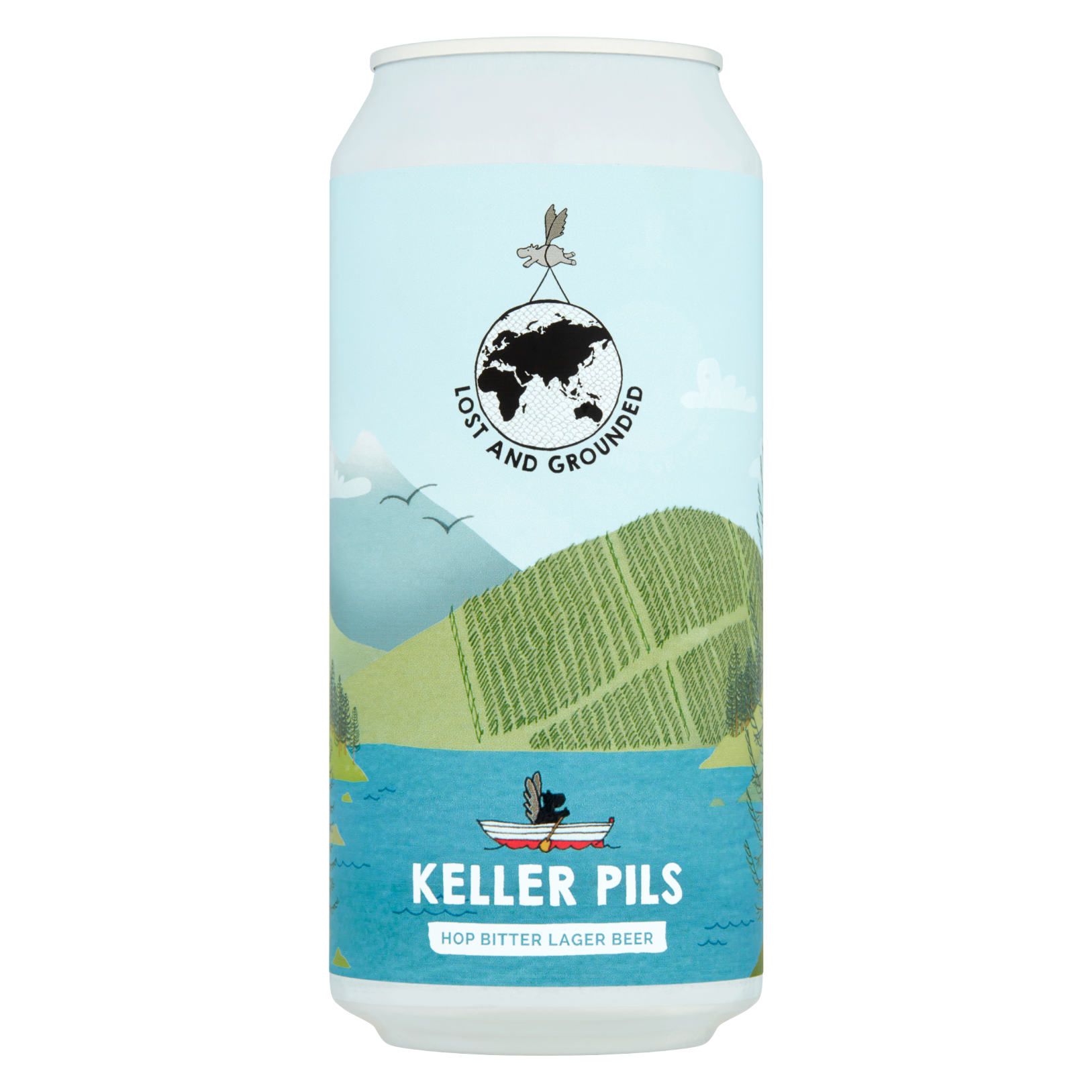 Lost & Grounded Keller Pils, 440ml