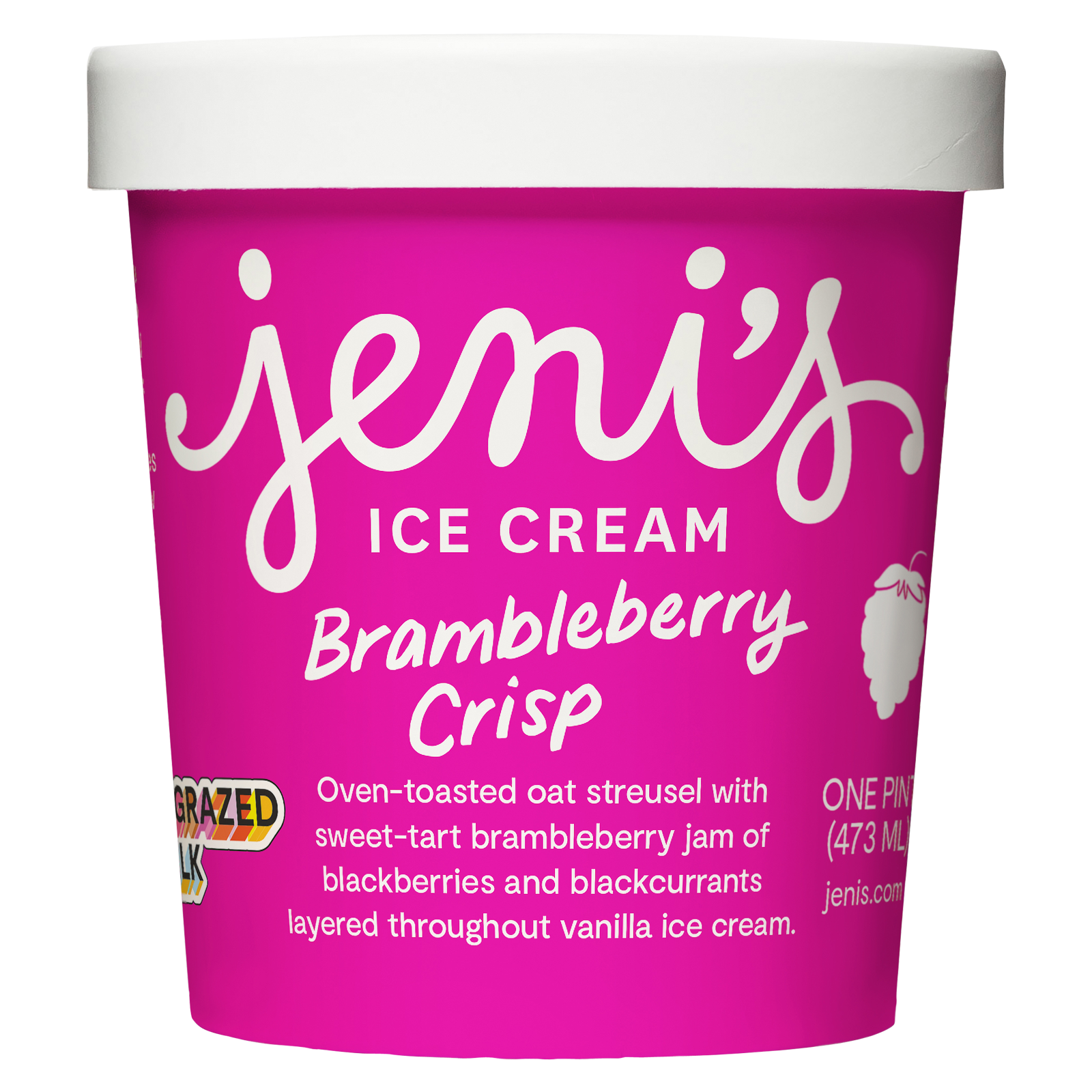 Jeni's Brambleberry Crisp Ice Cream Pint