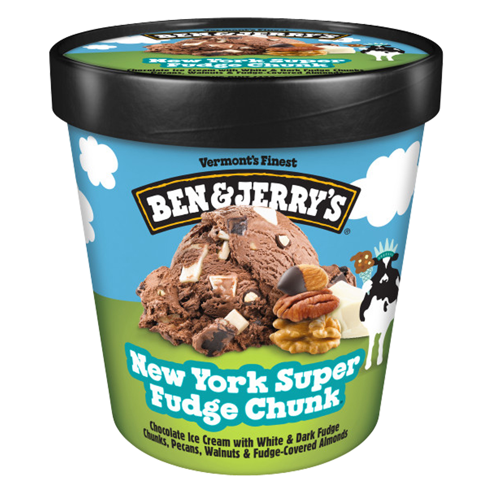 Ben & Jerry's New York Super Fudge Ice Cream Pint