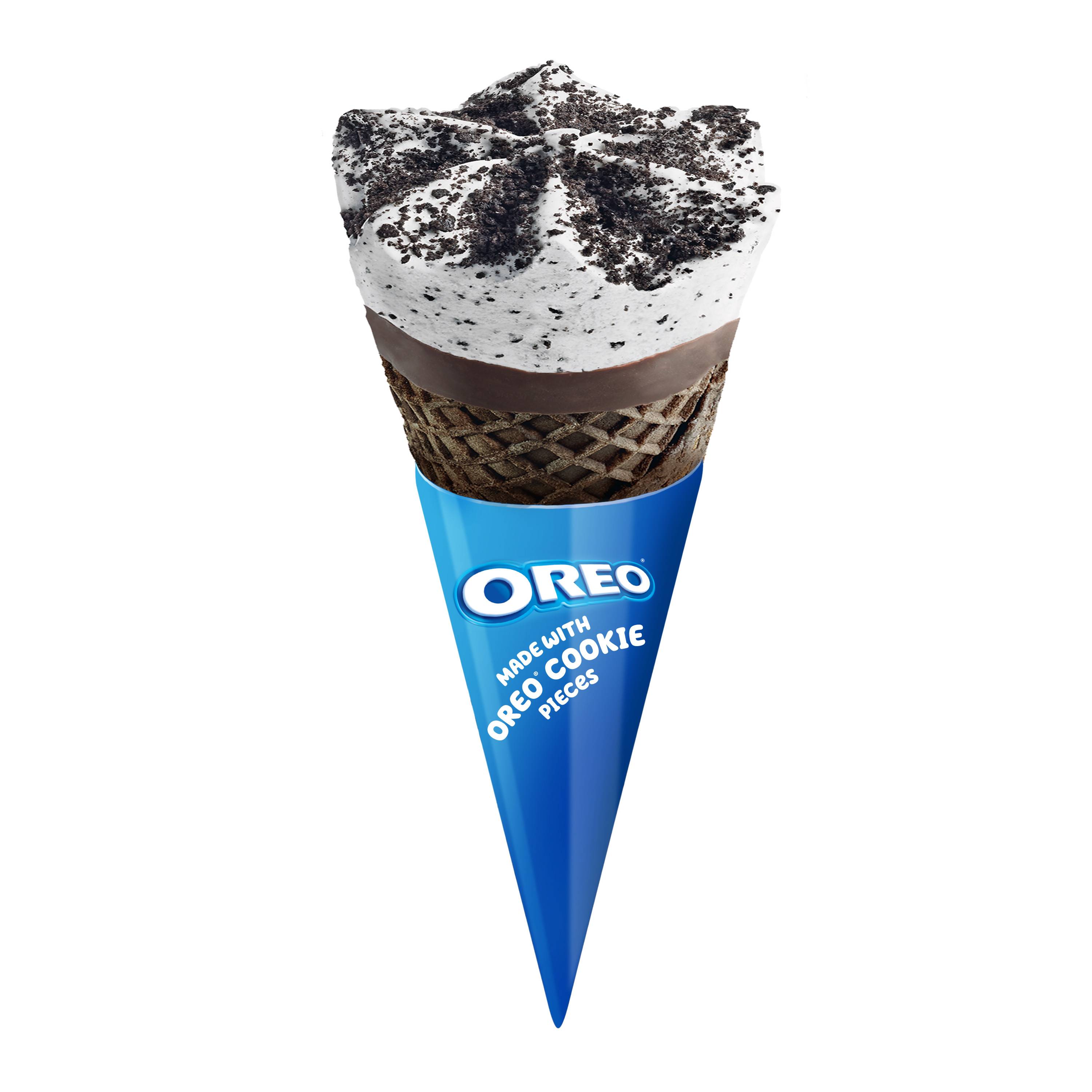 OREO King Size Frozen Dairy Dessert Cone, 1ct