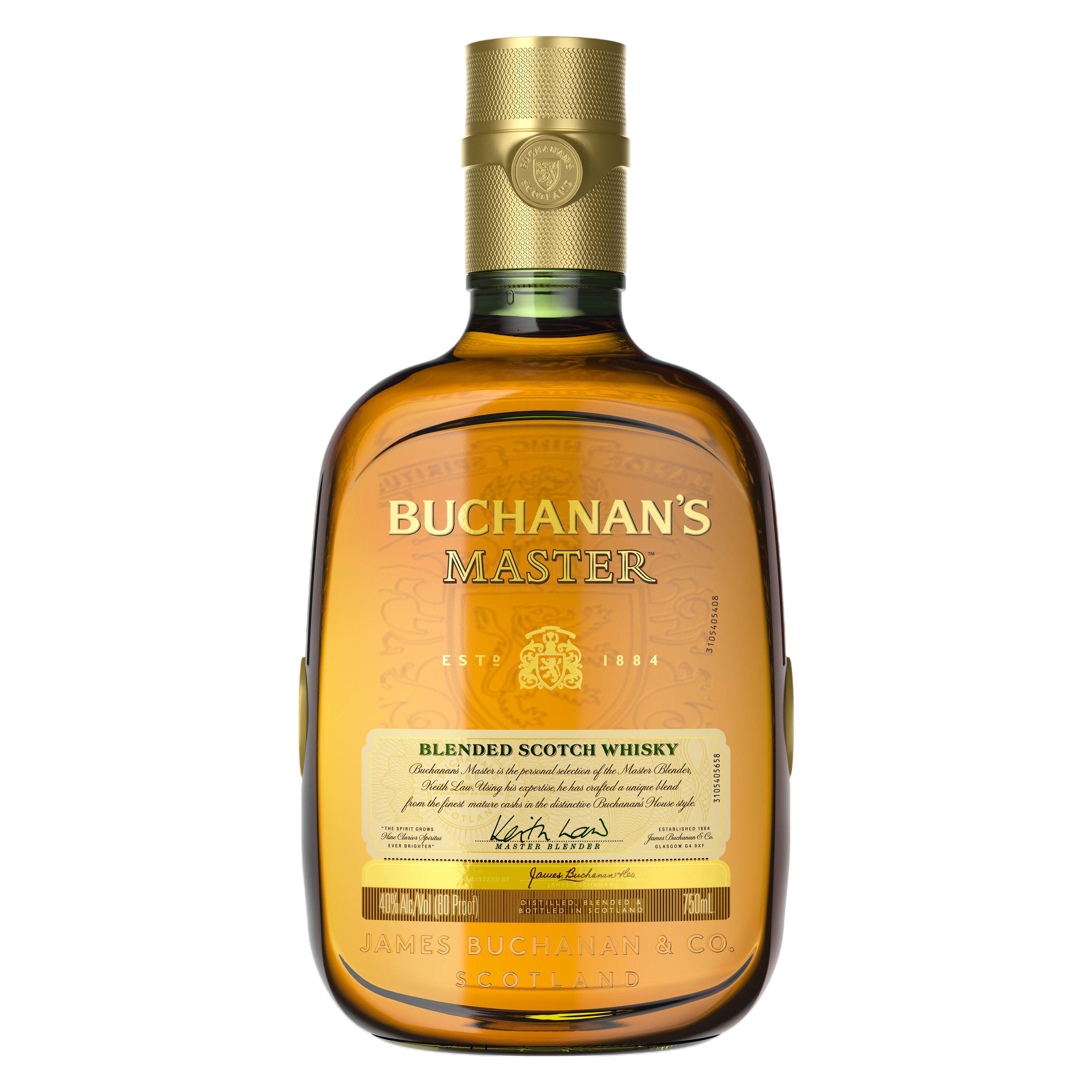 Buchanan's Master Blended Scotch Whisky 750ml (80 Proof)