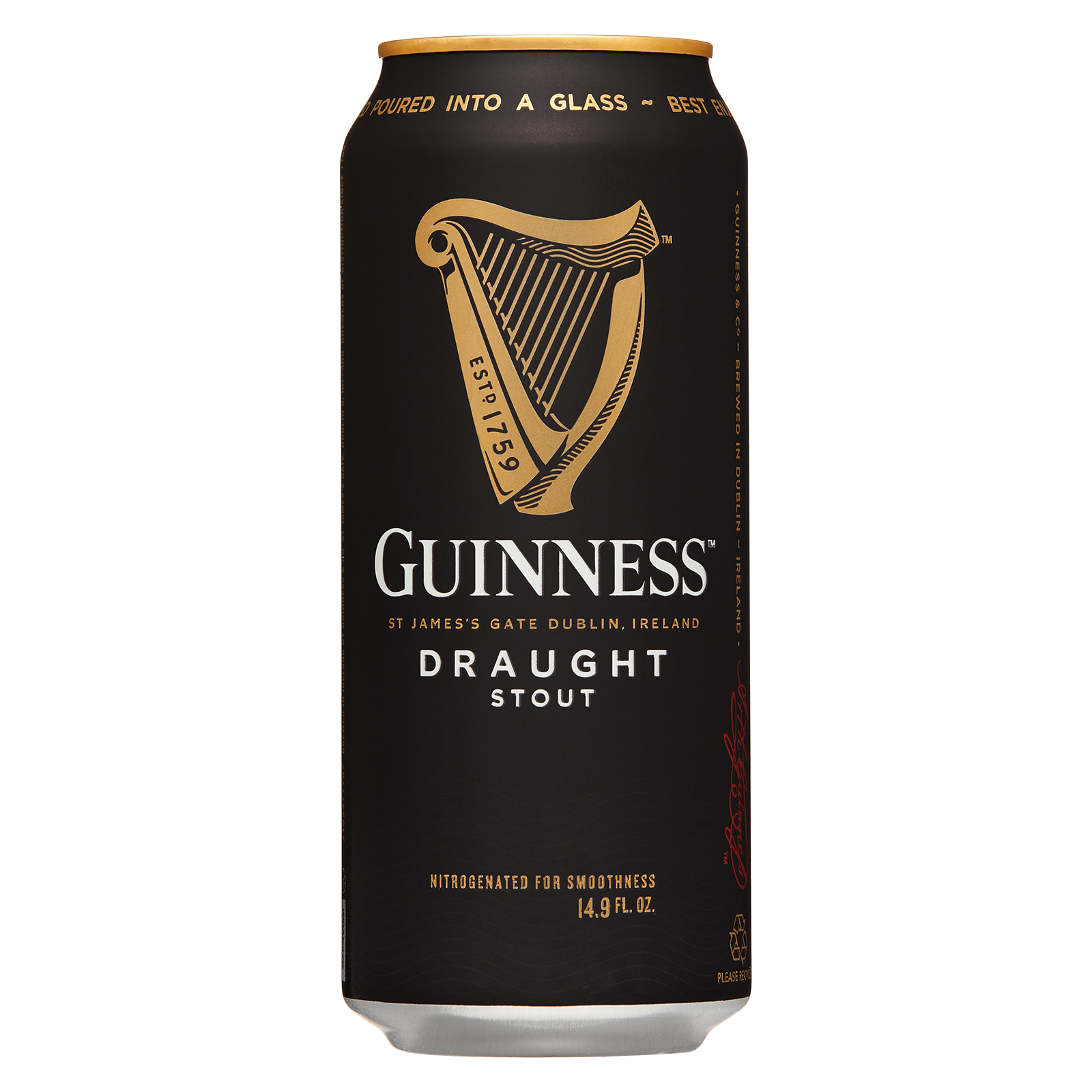 Guinness Draught Stout Single 14.9oz Can 4.2% ABV