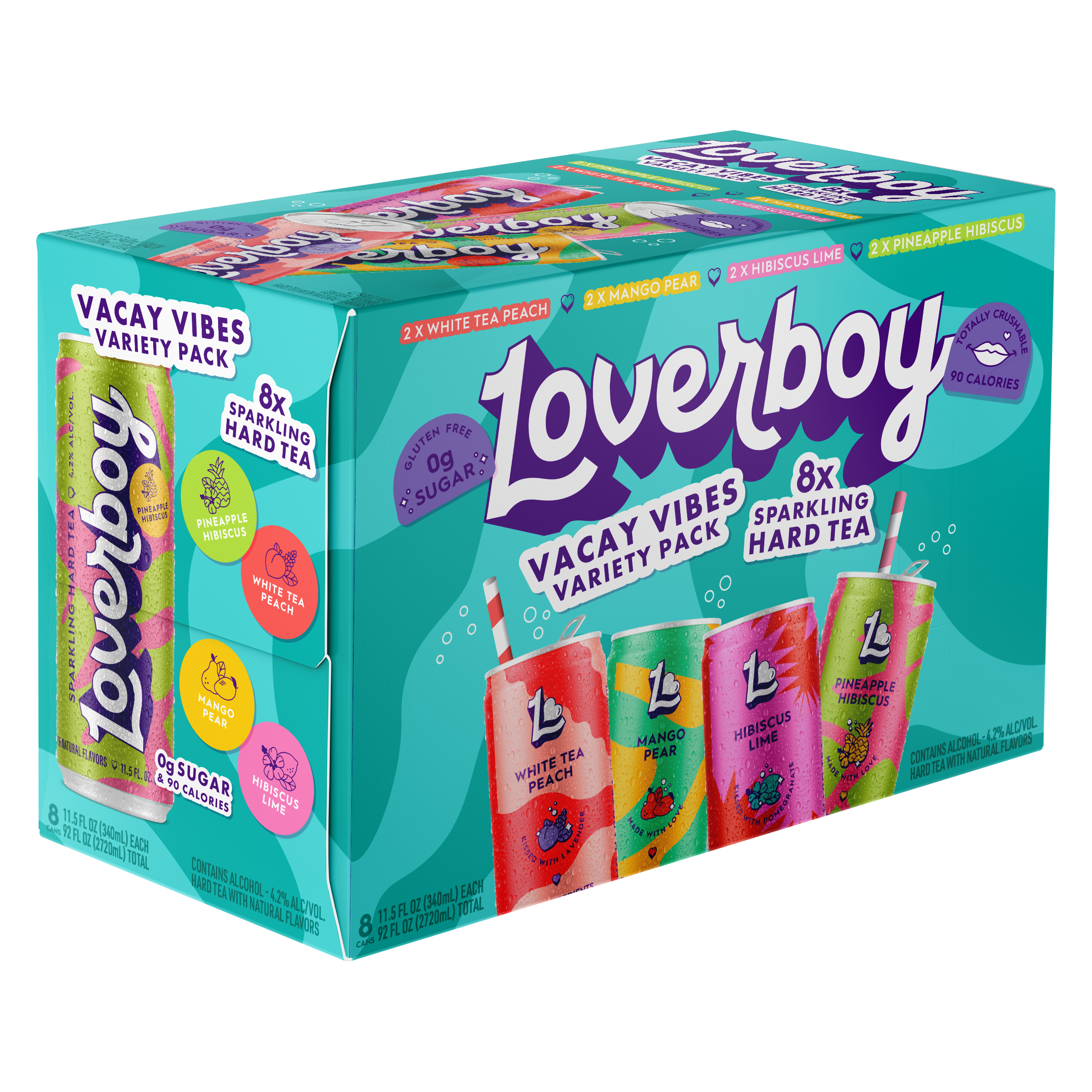 Loverboy Vacay Vibes Variety Pack 8pk