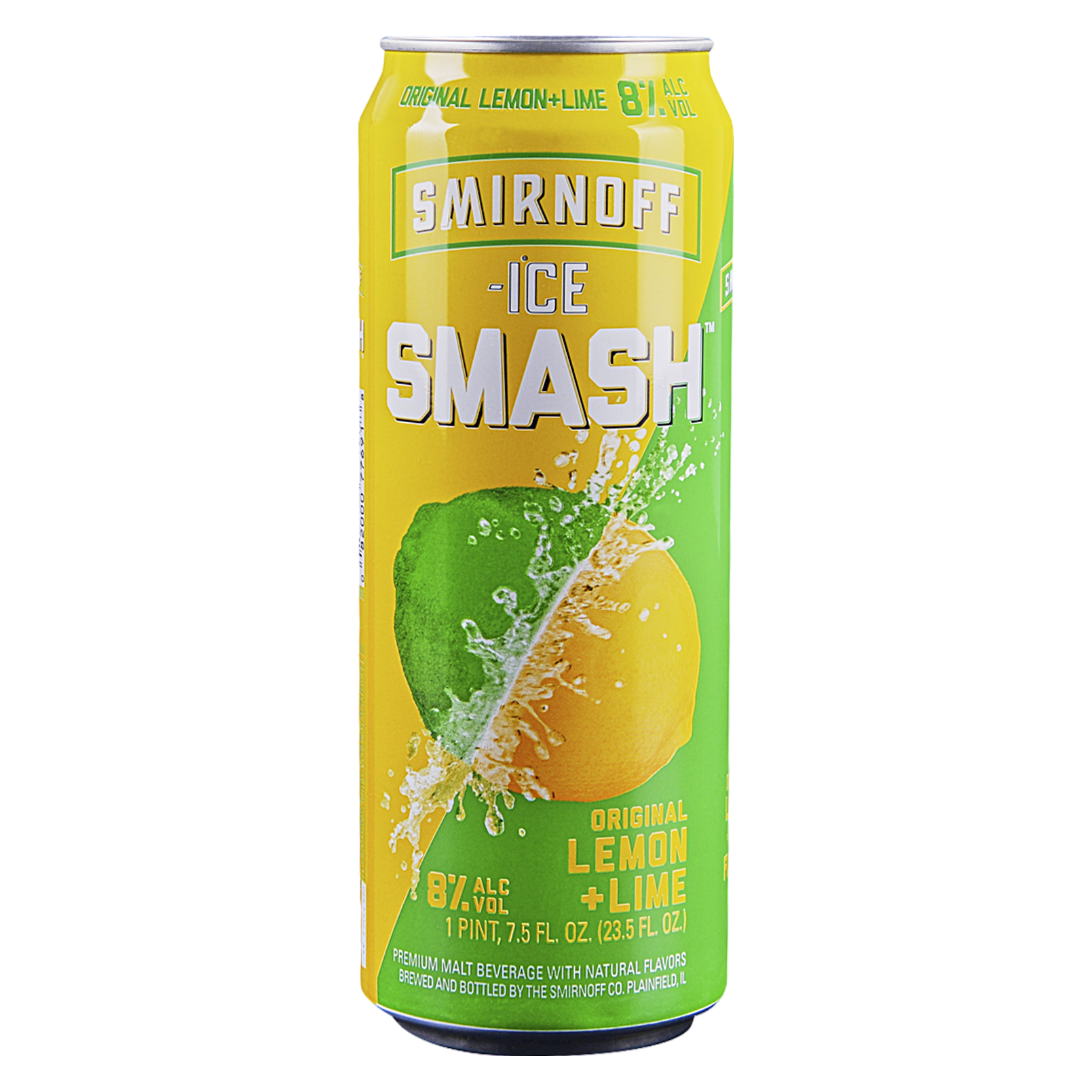 Smirnoff Smash Lemon Lime Single 24oz Can 8.0% ABV