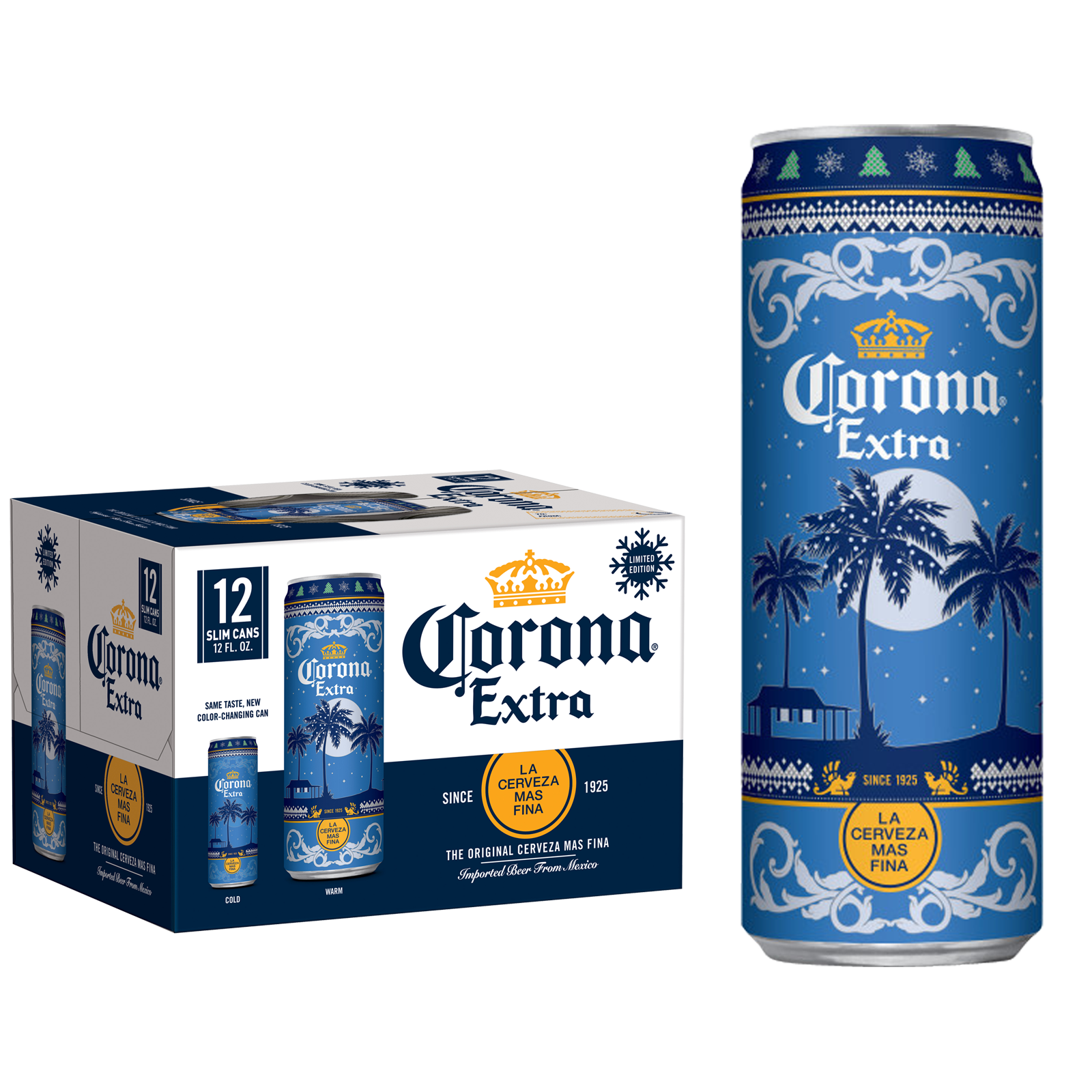 Corona Extra Holiday Pack 12pk 12oz Can 4.5% ABV