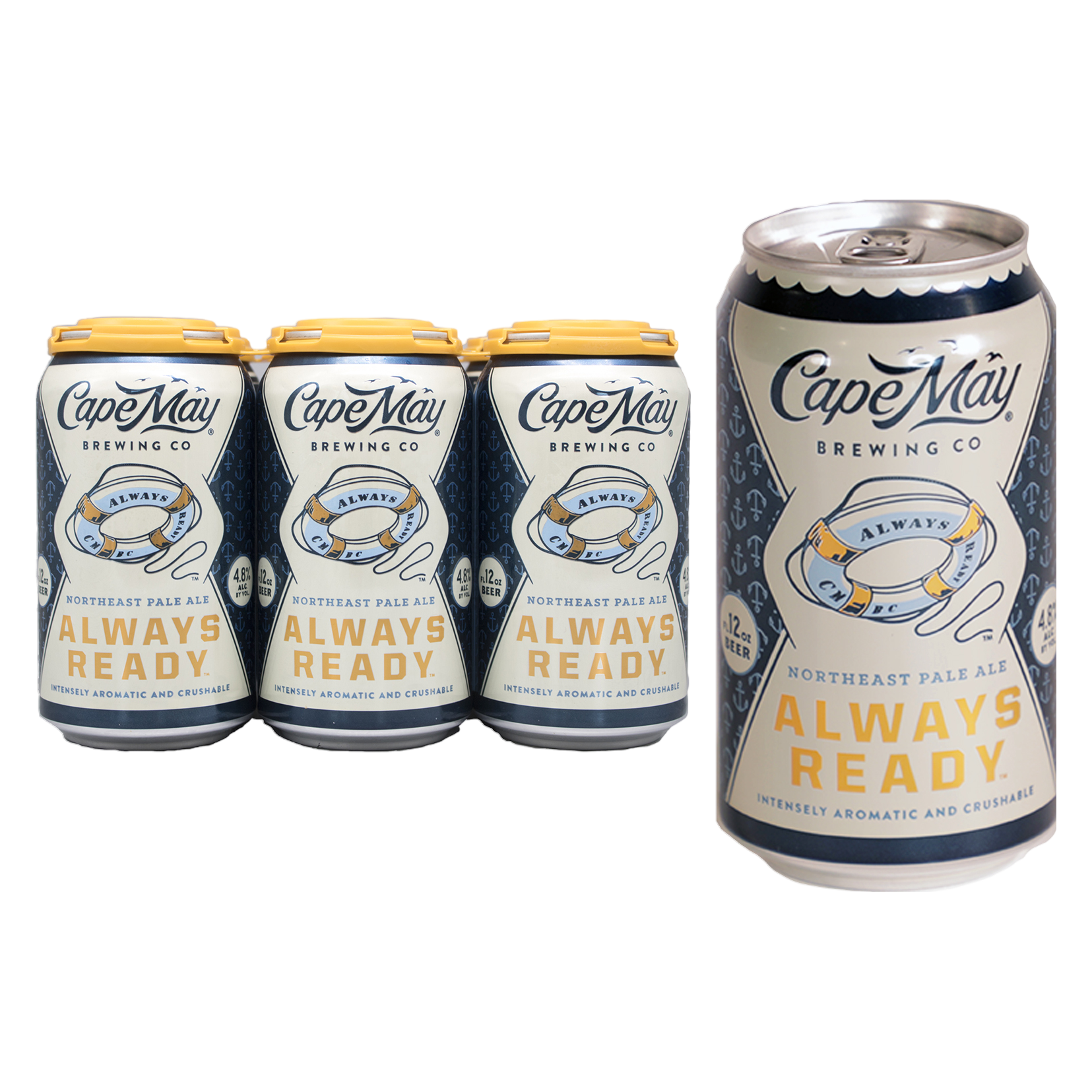 Cape May Brewery Always Ready 6pk 12oz Can 4.8% ABV