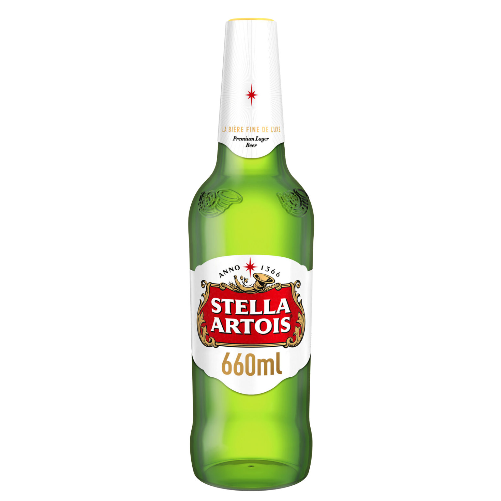 Stella Artois Belgium Premium Lager Beer, 660ml