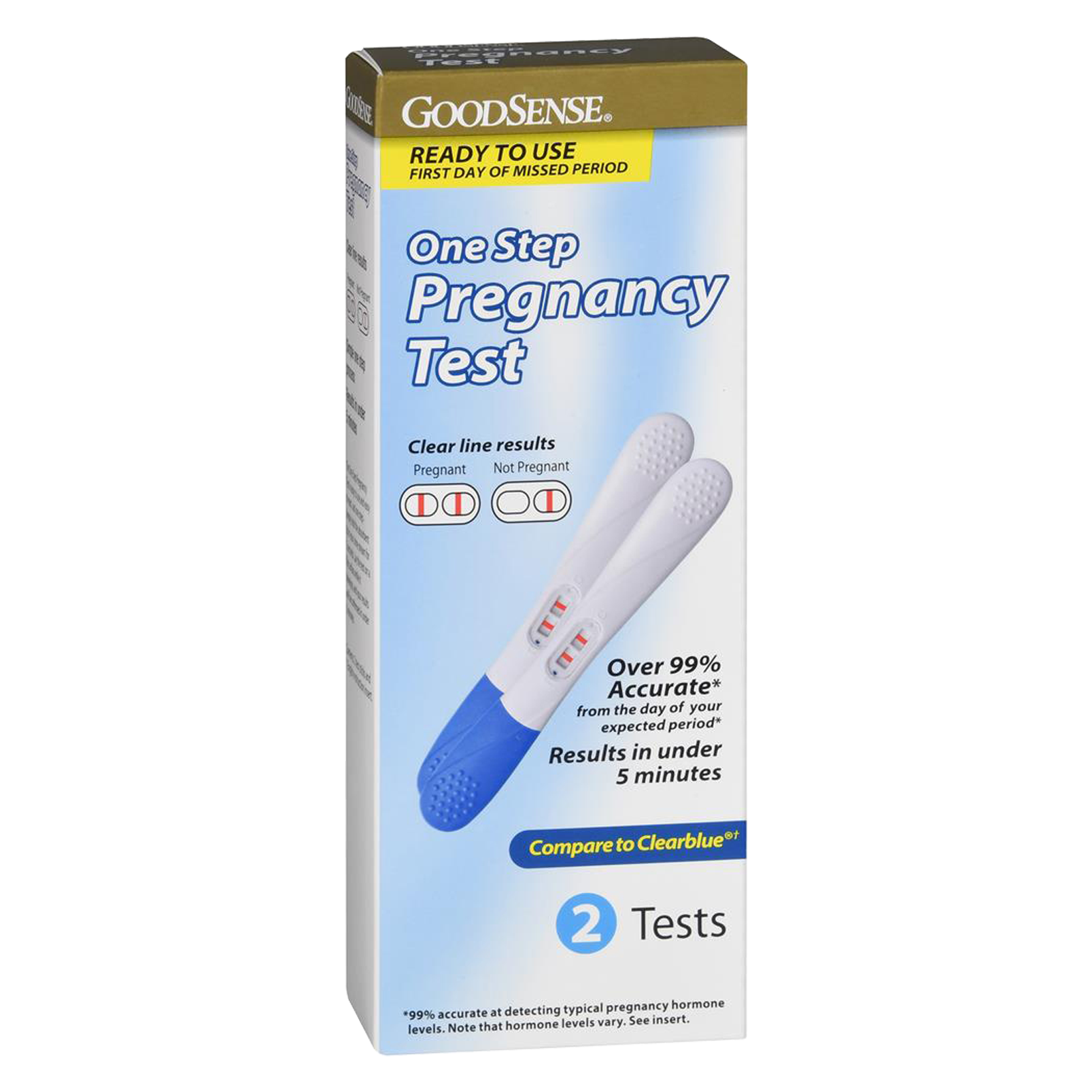 GoodSense Pregnancy Test 2ct