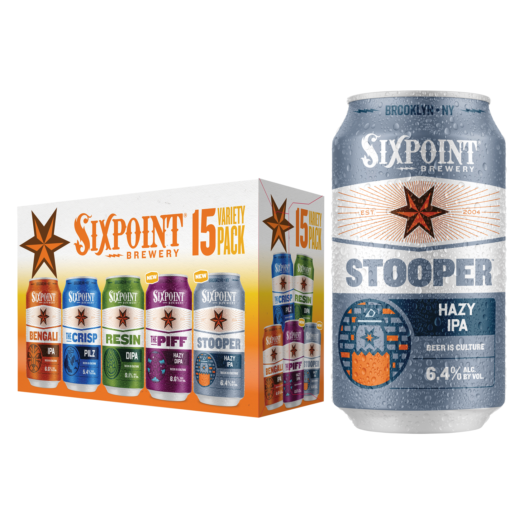 Sixpoint Higher Volume Variety 15pk 12oz Can