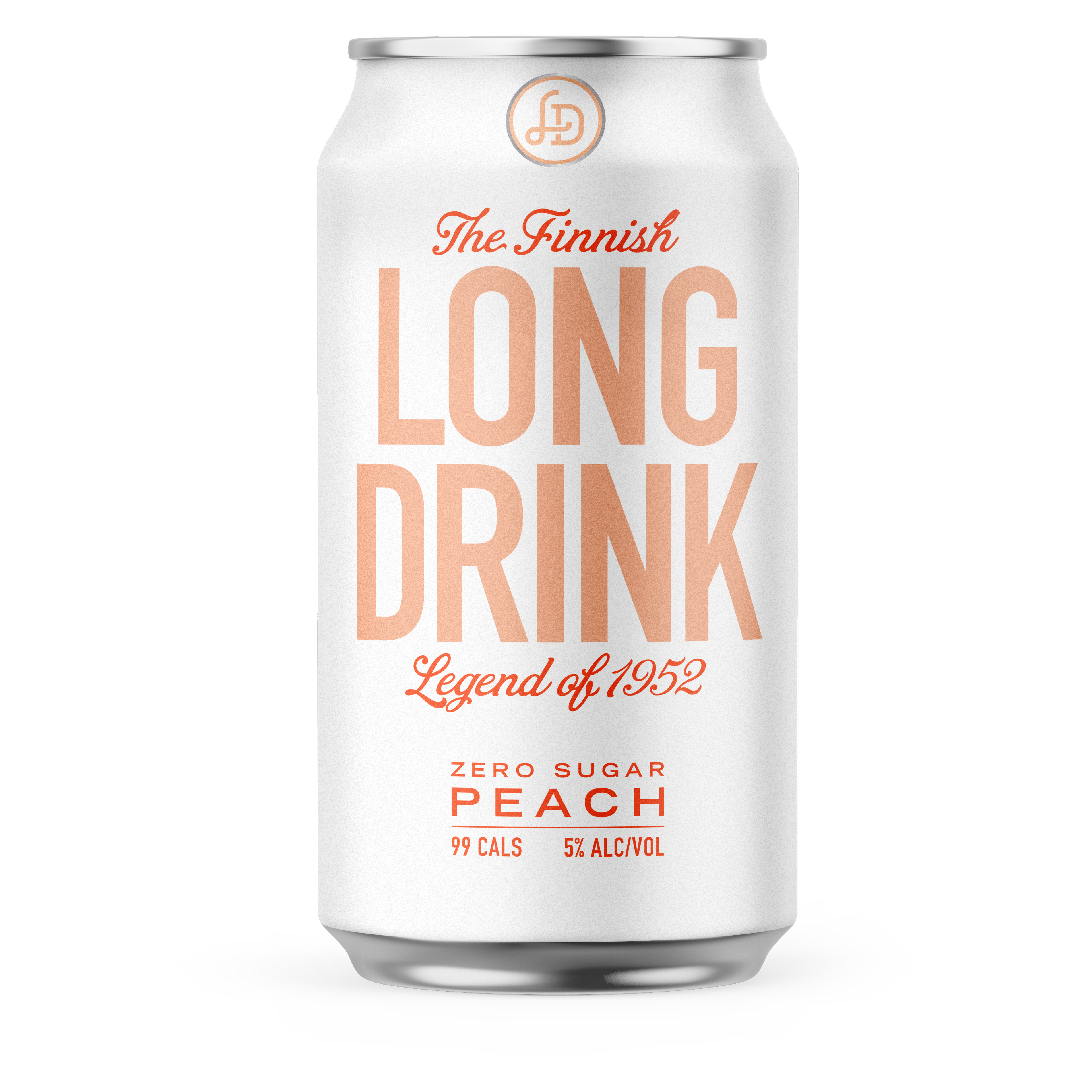 Long Drink Zero Sugar Peach 12oz Can 5% ABV