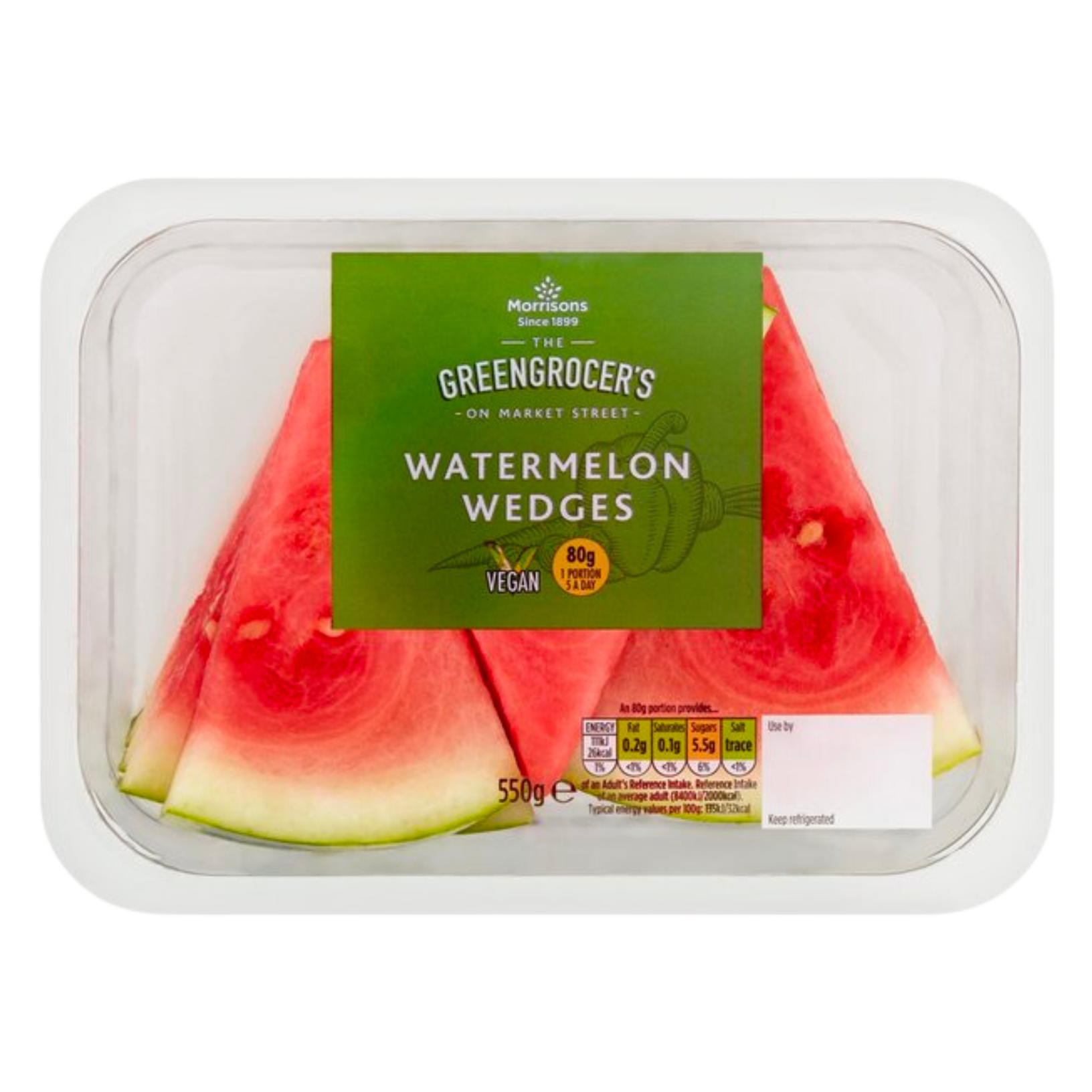 Morrisons Watermelon Wedges, 550g