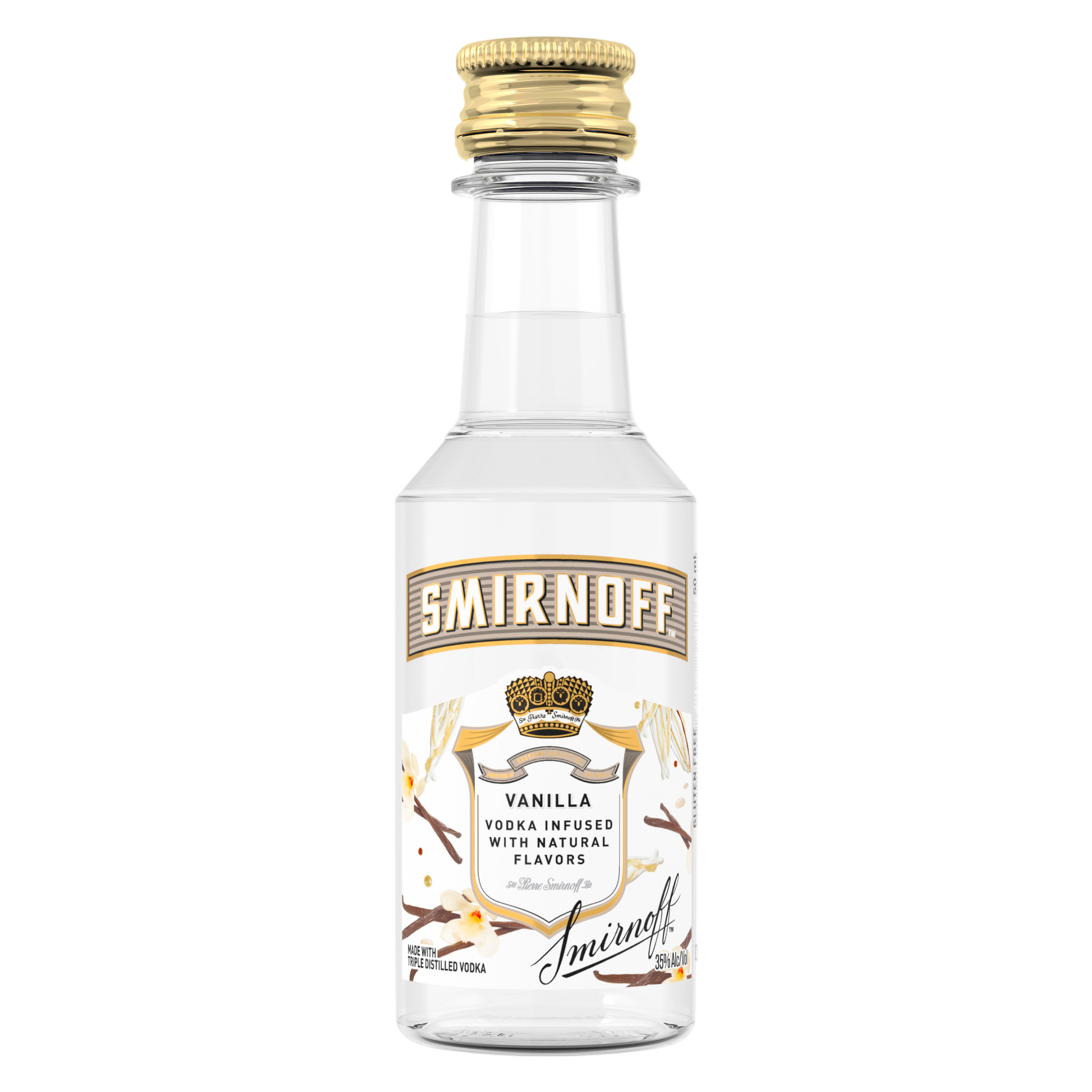 Smirnoff Vanilla Vodka 50ml (70 Proof)